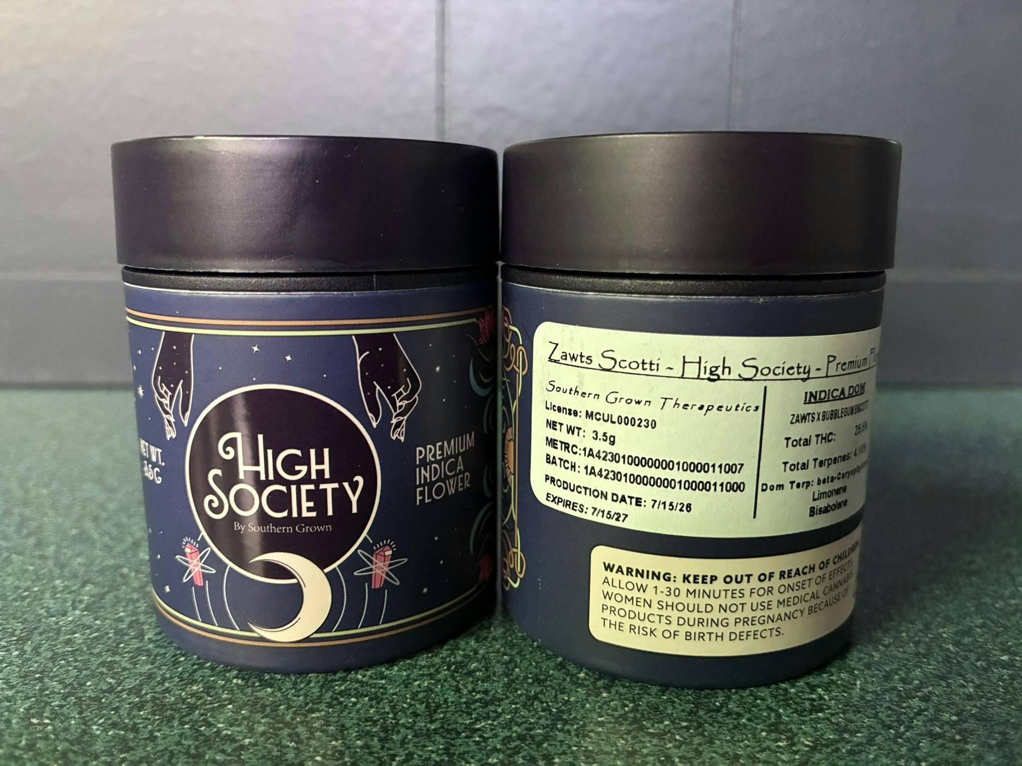 Zawts Scotti | 3.5g | High Society