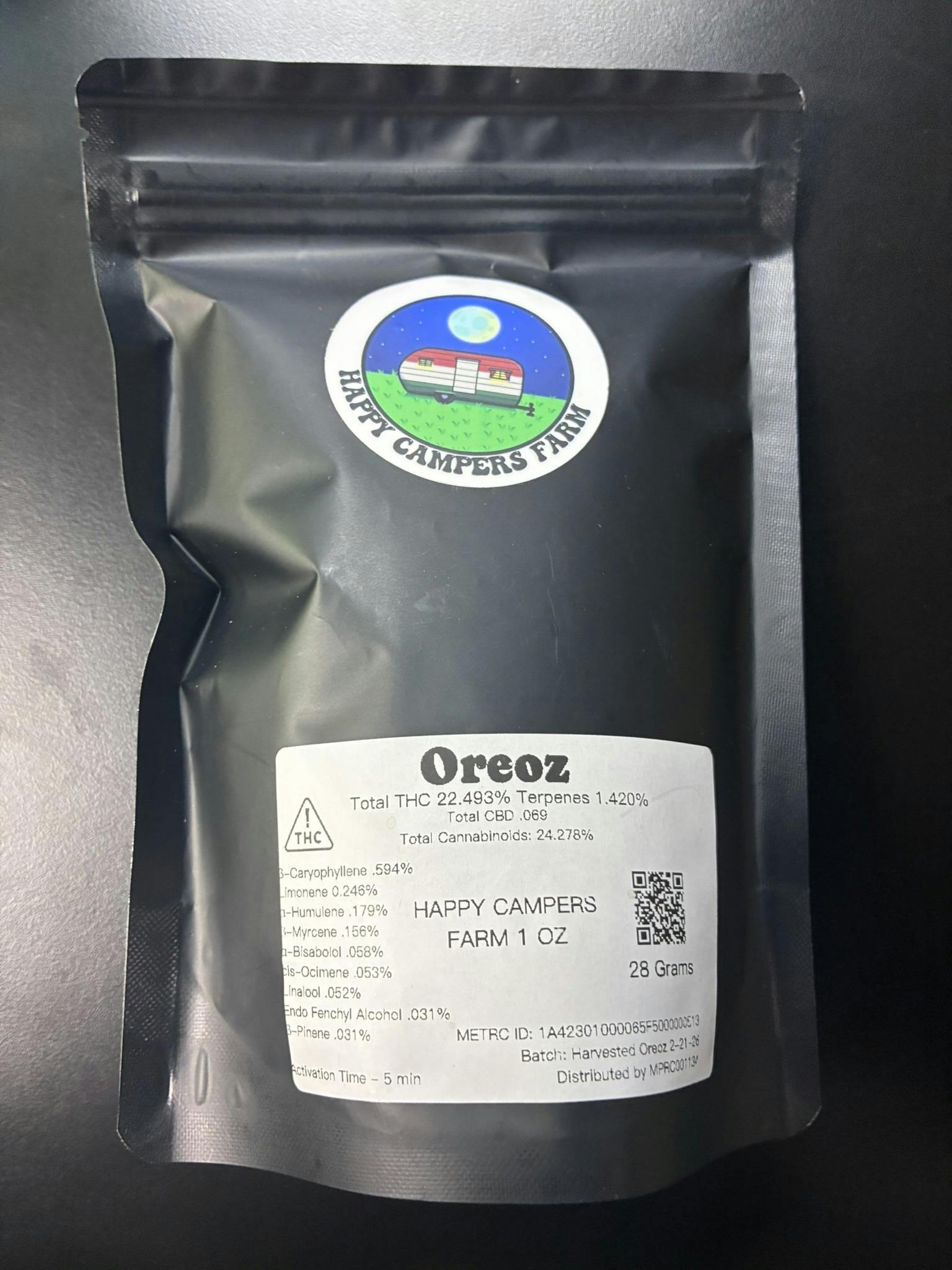 Oreoz | 28g | Happy Campers