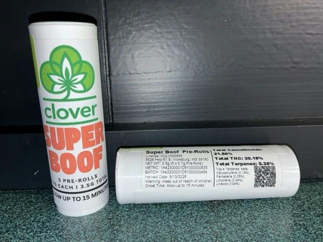 Super Boof | 5x .7g Prerolls | Kudzu