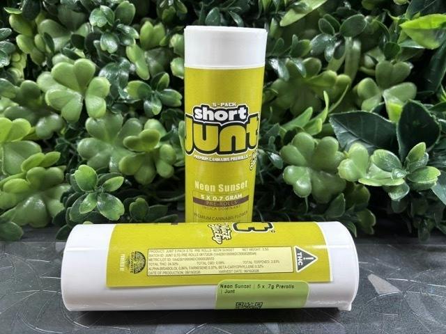 Neon Sunset | 5 x .7g Prerolls | Junt