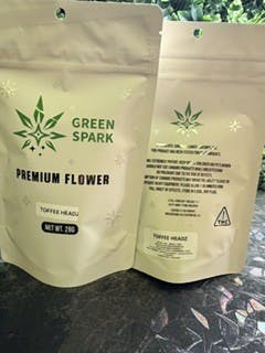 Toffee Headz | 14g | Green Spark