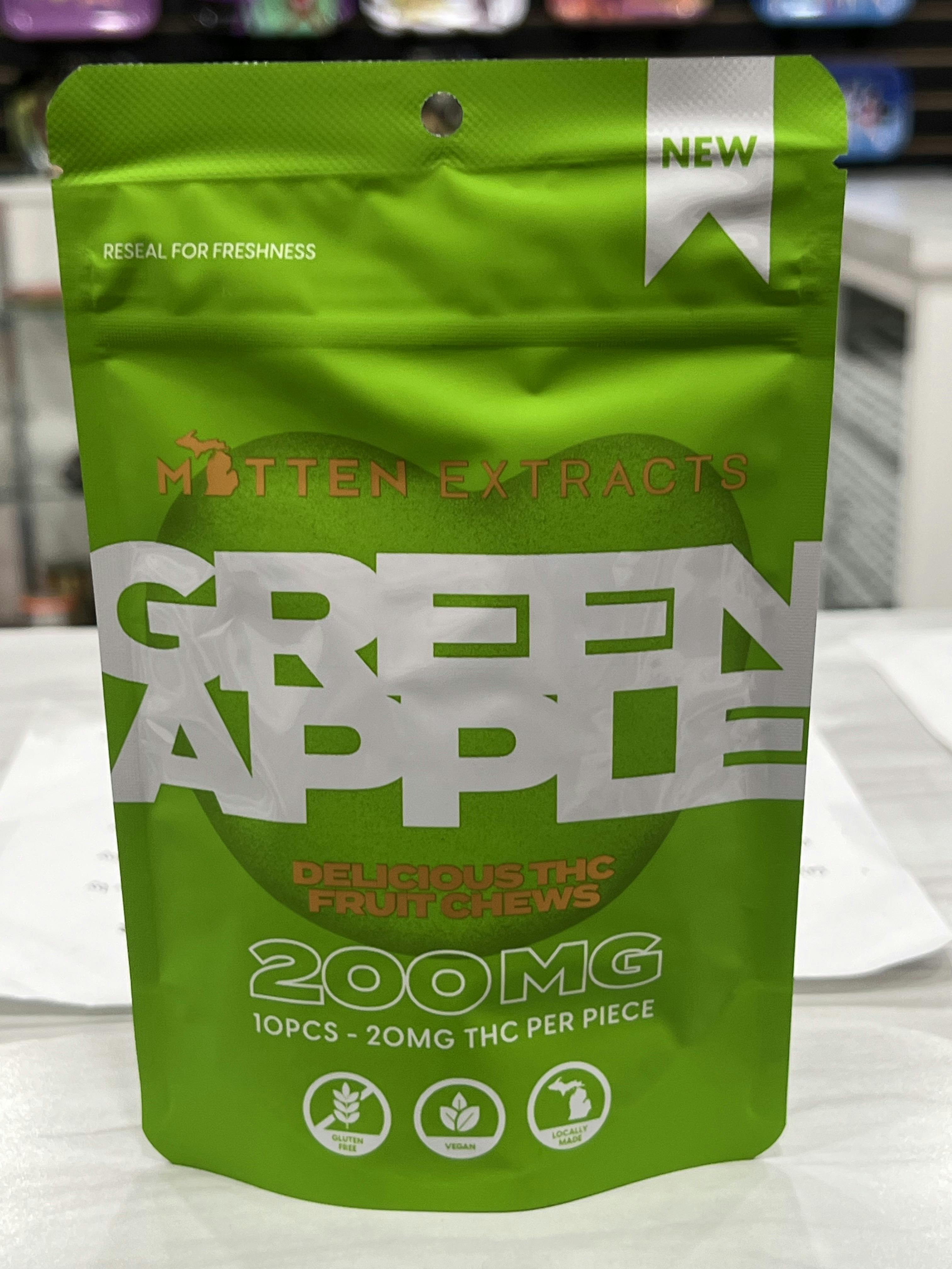 Mitten Extracts - Green Apple Gummies