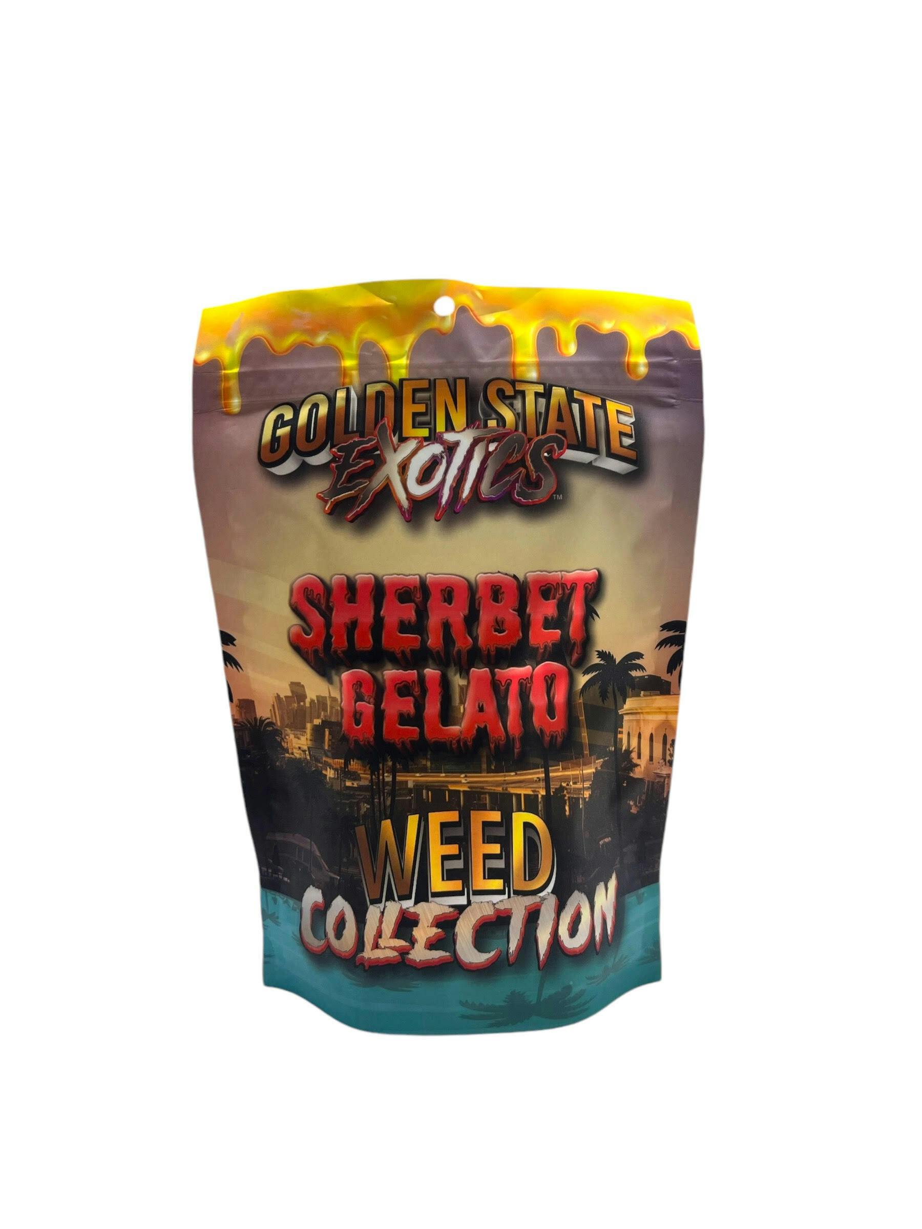 Golden State Exotics - Sherbet Gelato 28G - The Weed Collection