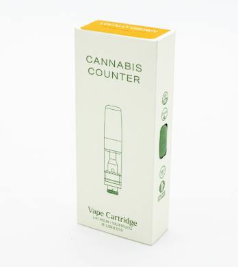 Cannabis Counter Black Maple 0.5g Cartridge