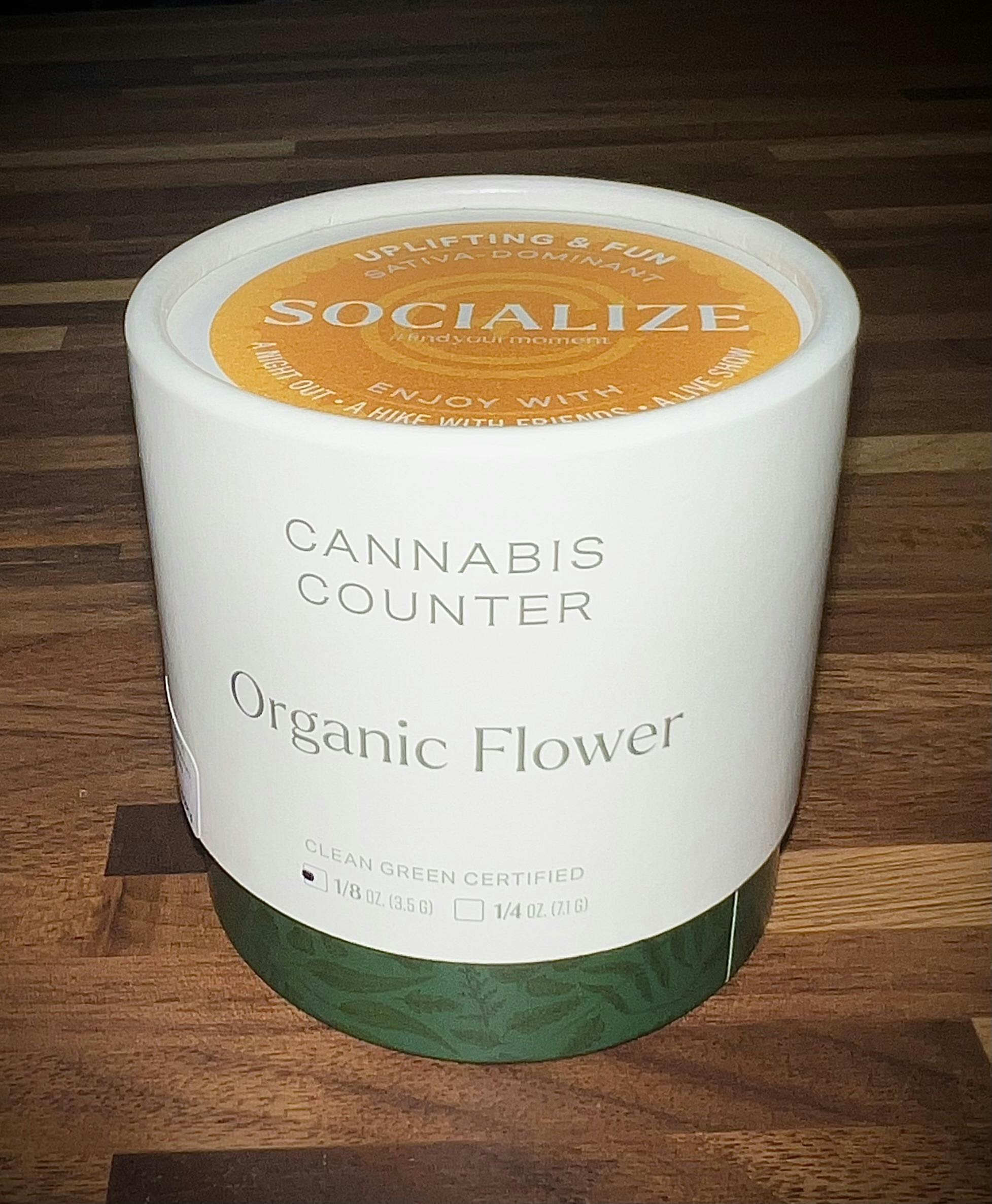 Cannabis Counter Melted Strawberries 3.5g Prepacked Flower