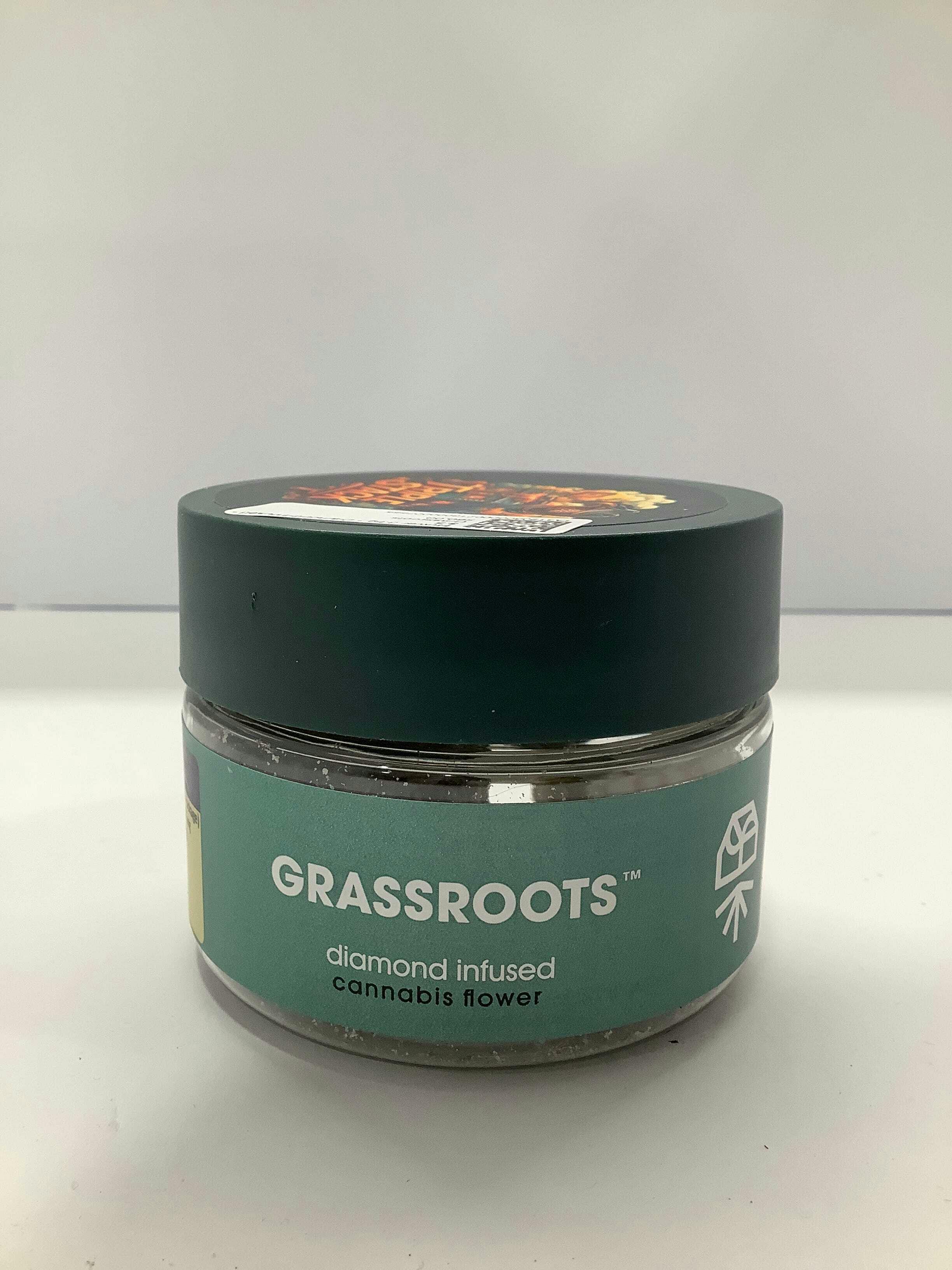 Grassroots - Flower 3.5g - Diamond-Infused - Triple Stack - 3.5 grams