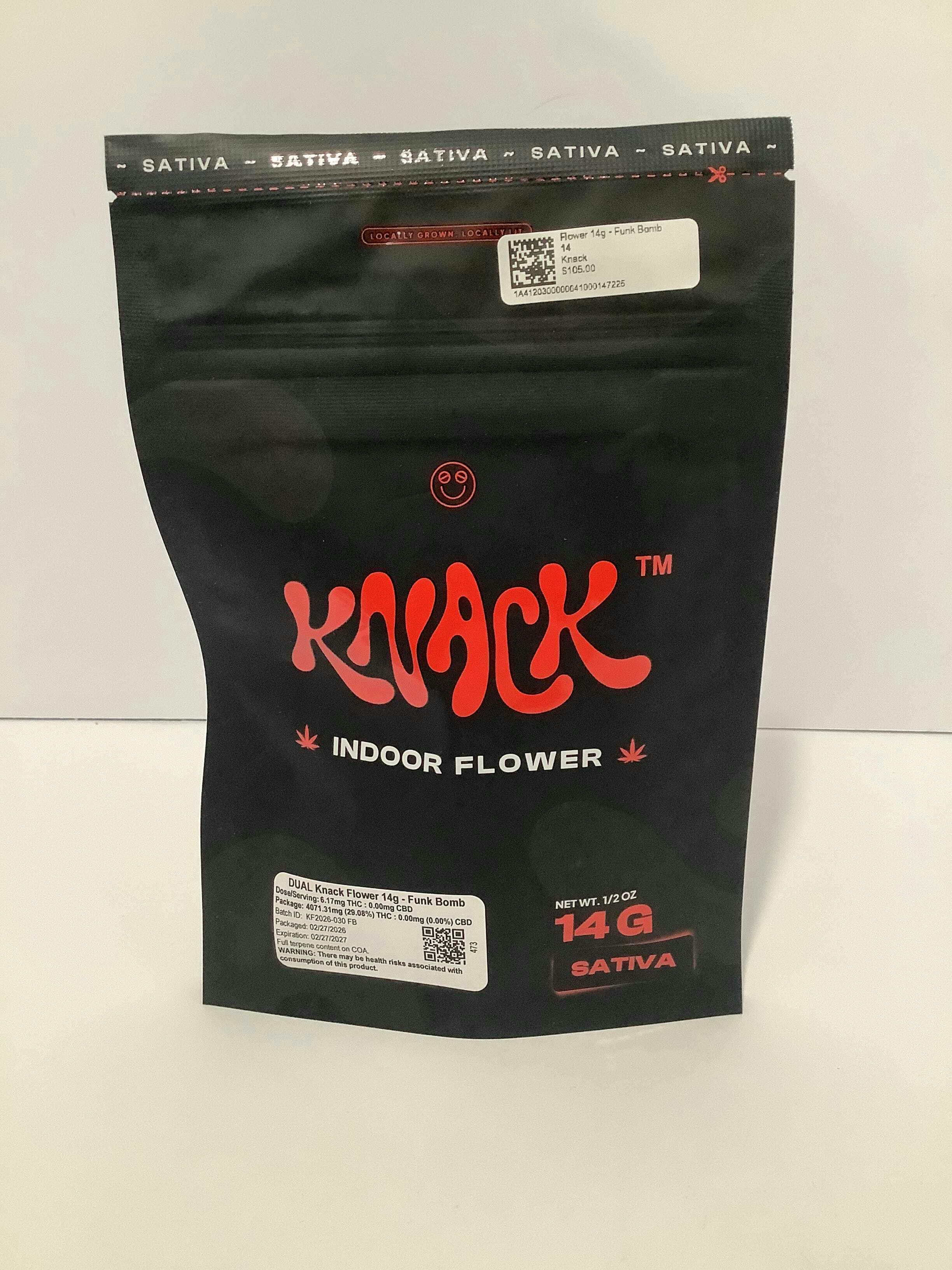 Knack - Flower 14g - Funk Bomb - 14 grams