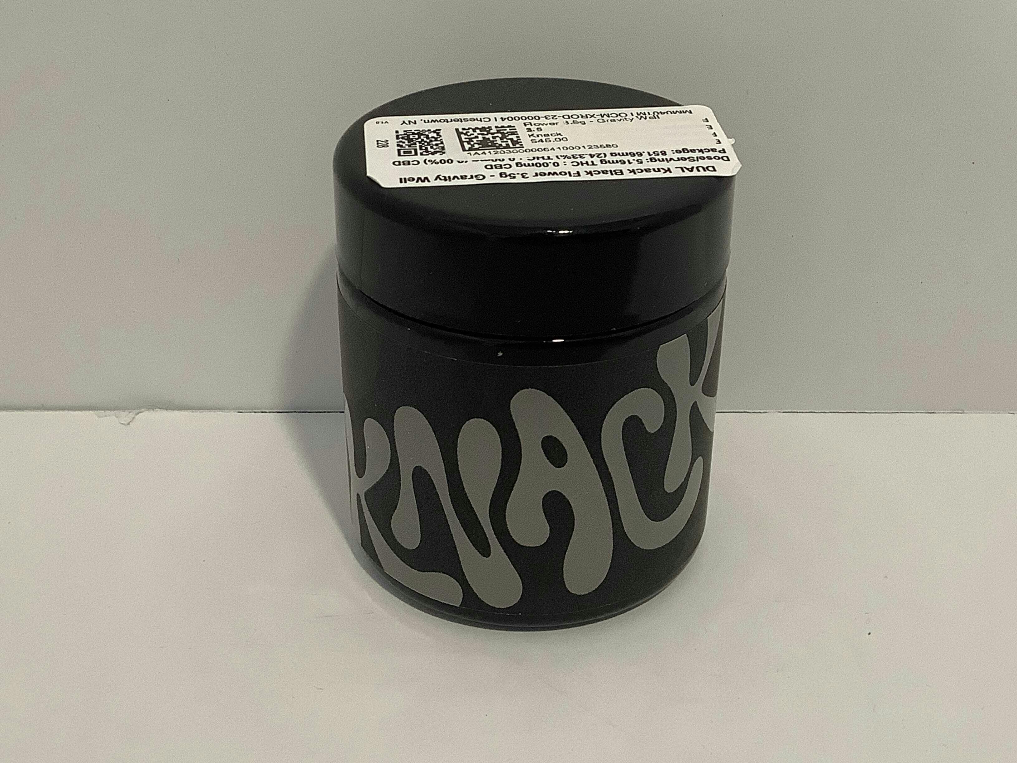Knack - Flower 3.5g KNACK BLACK - Gravity Well - 3.5 grams