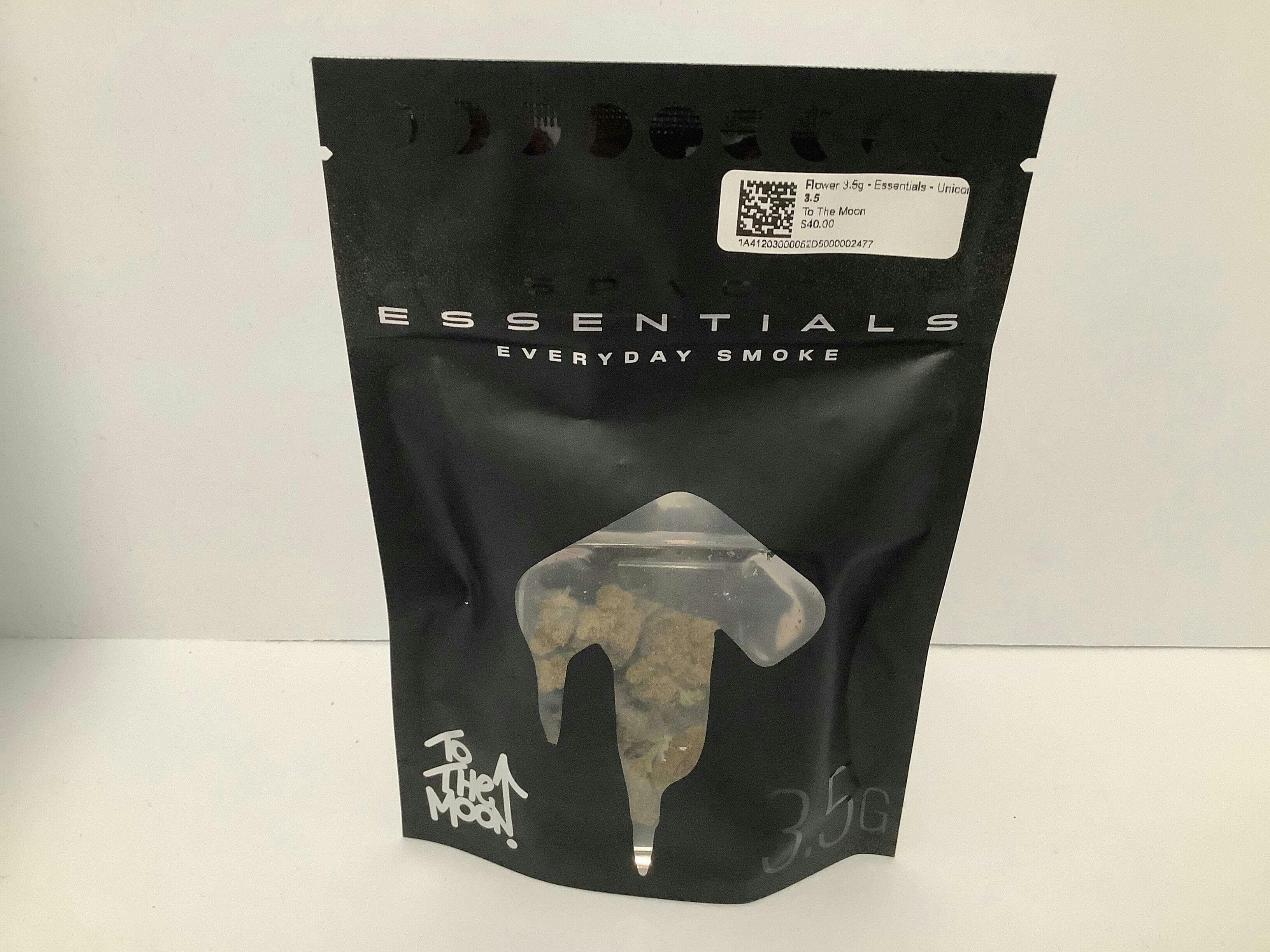 To The Moon - Flower 3.5g - Essentials - Unicorn Milk - 3.5 grams