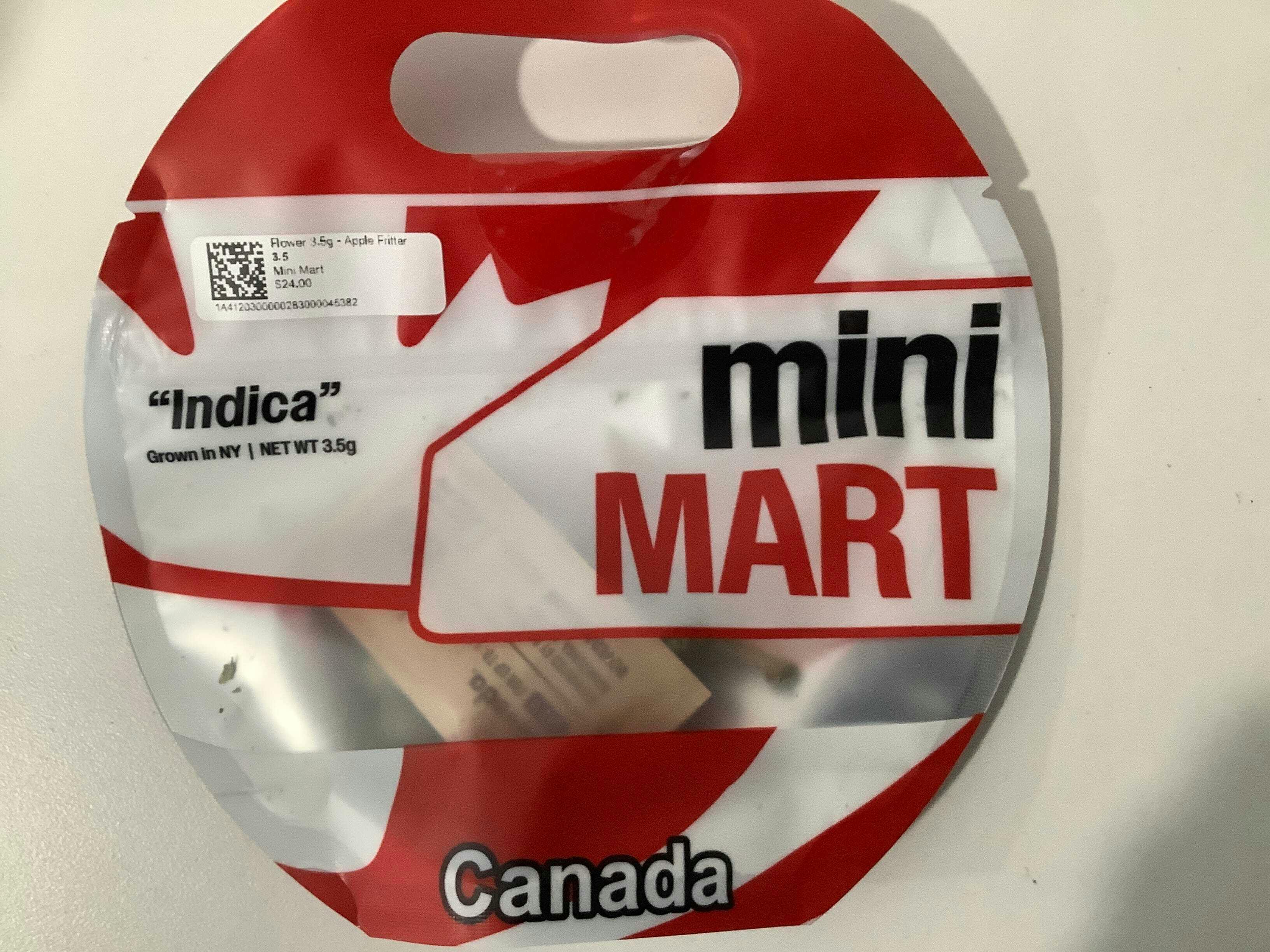 Mini Mart - Flower 3.5g - Apple Fritter - 3.5 grams