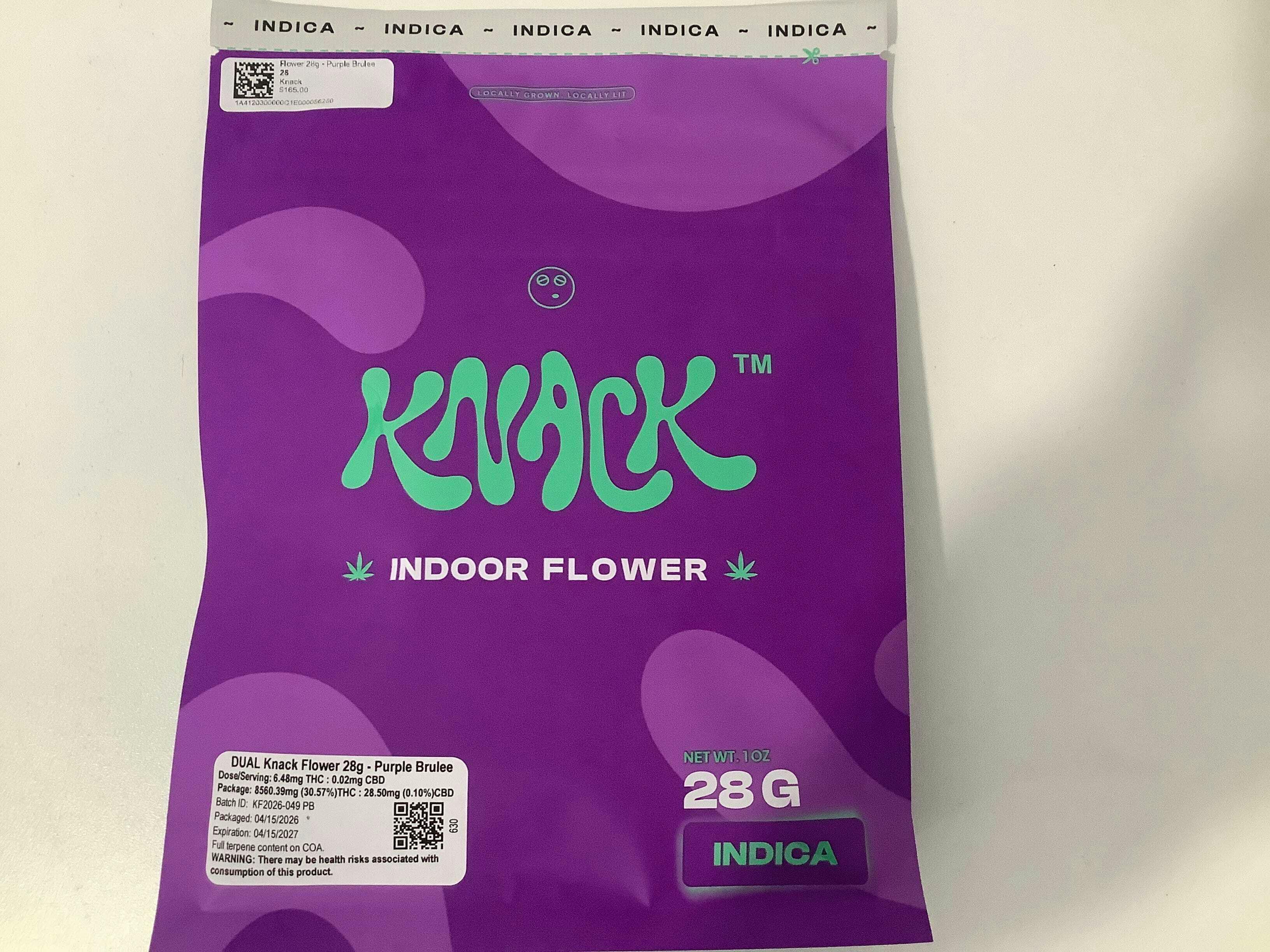 Knack - Flower 28g - Purple Brulee - 28 grams