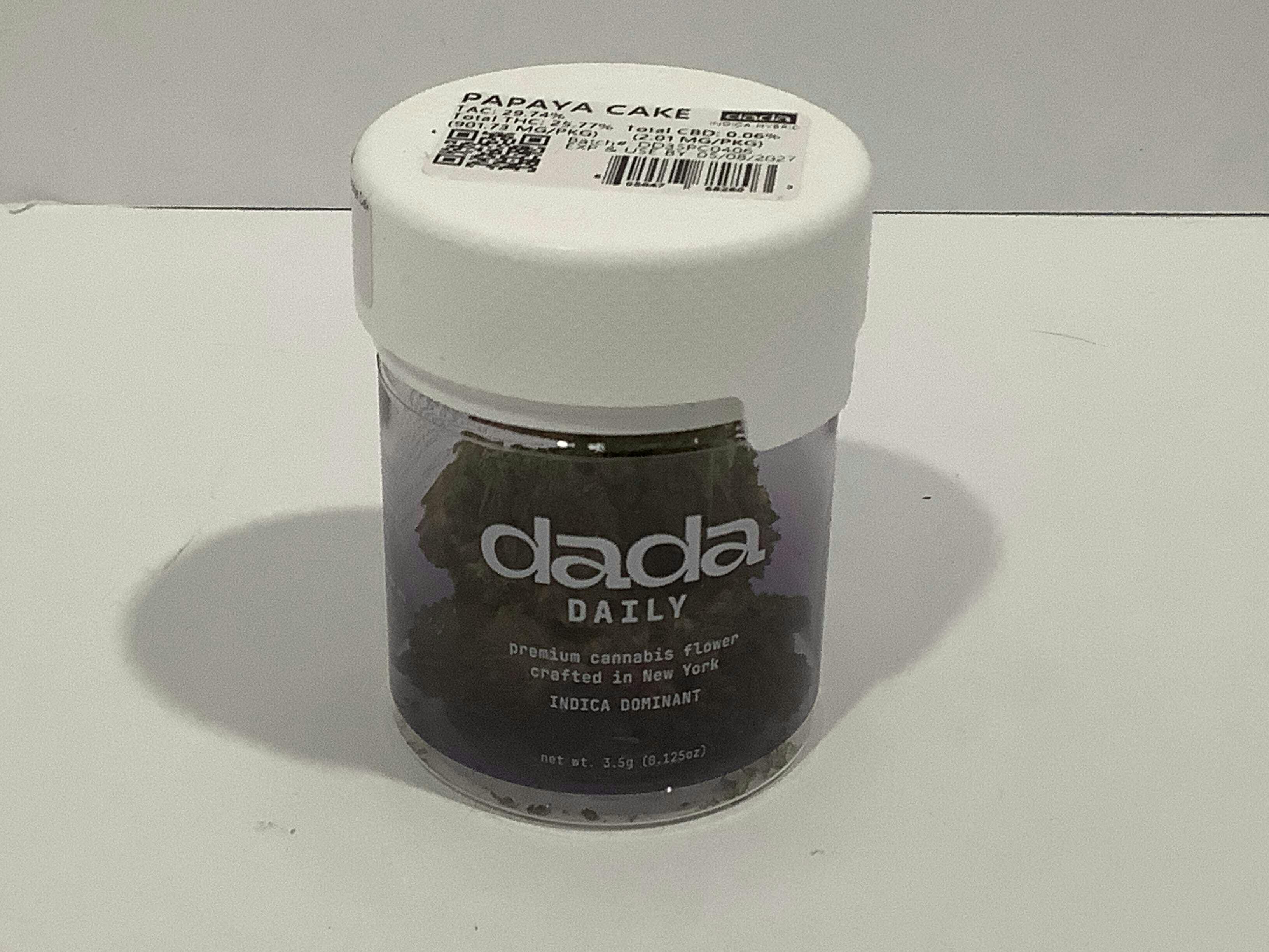 Dada - Flower 3.5g - Daily - Papaya Cake - 3.5 grams