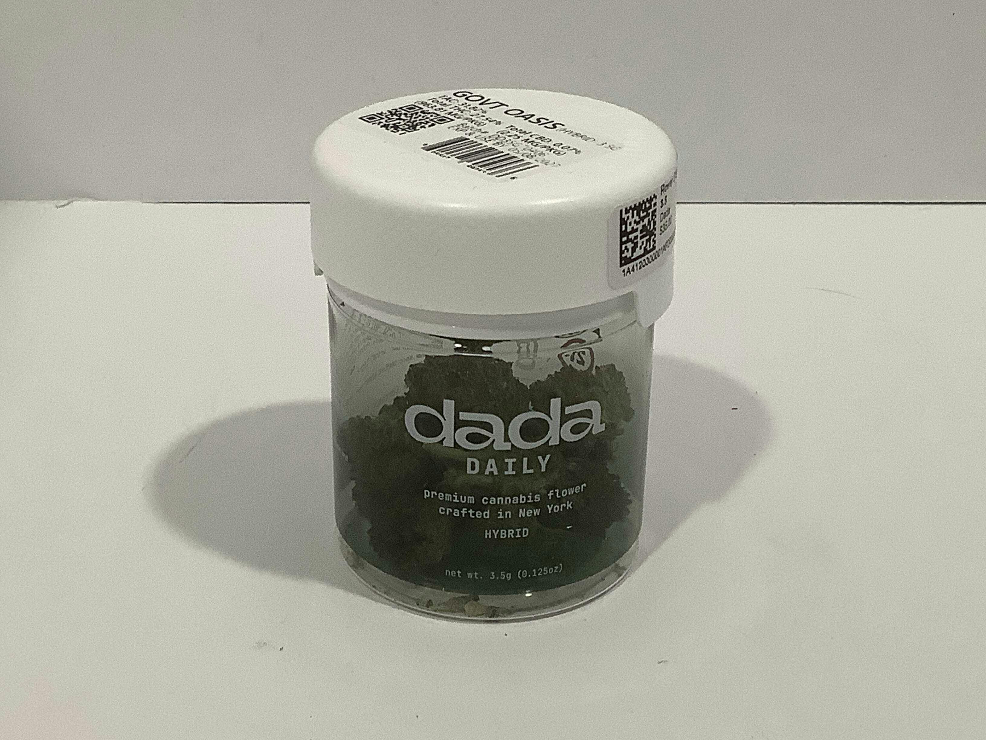 Dada - Flower 3.5g - Daily - Govt Oasis - 3.5 grams