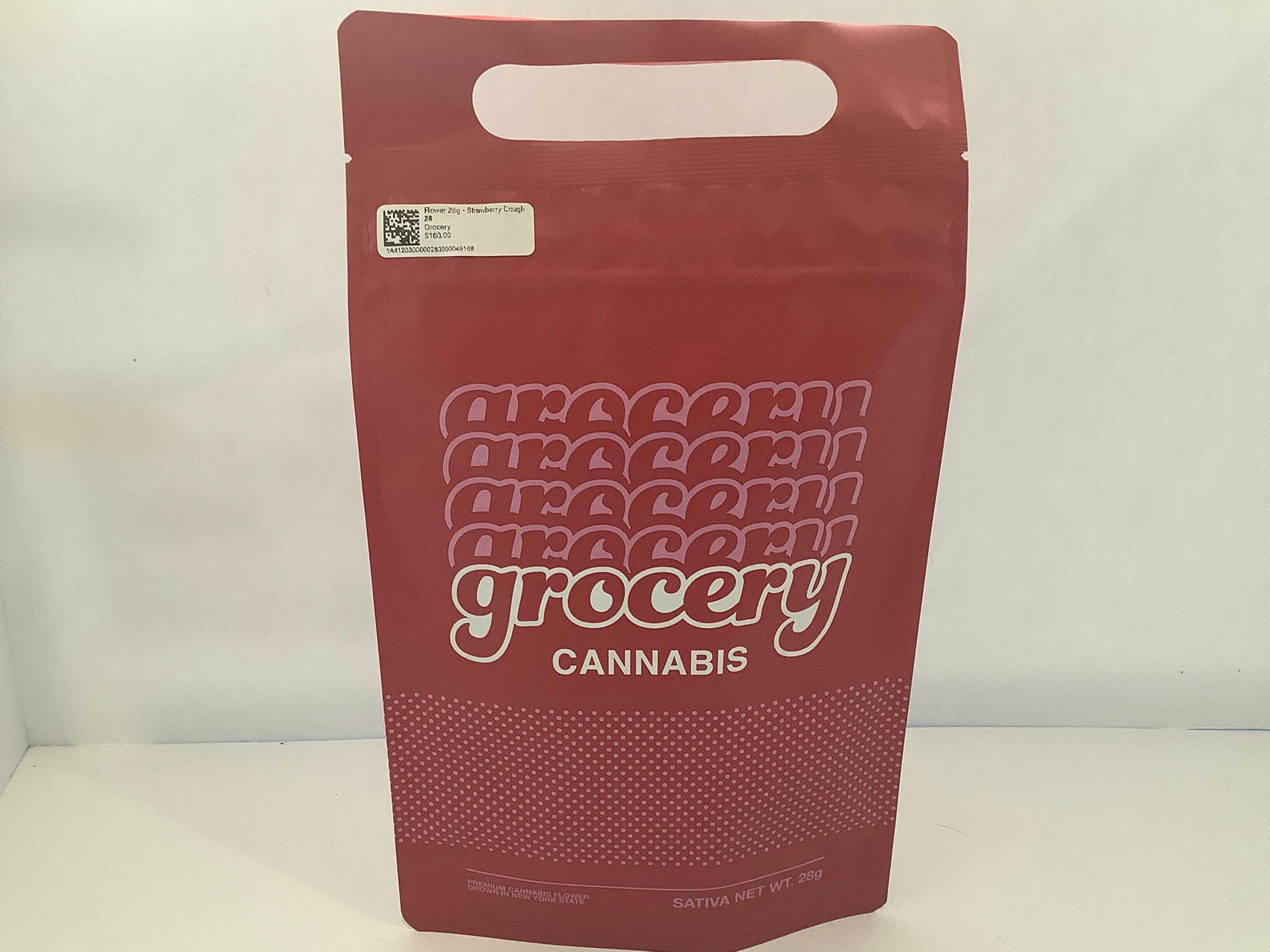 Grocery - Flower 28g - Strawberry Cough - 28 grams