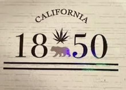 1850 Cannabis - 14g LEMON CHERRY GELATO Flower - 1 gram