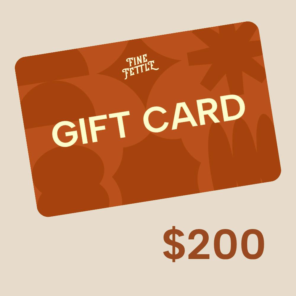 Fine Fettle Gift Card - $200 at Fine Fettle - Waterbury Dispensary