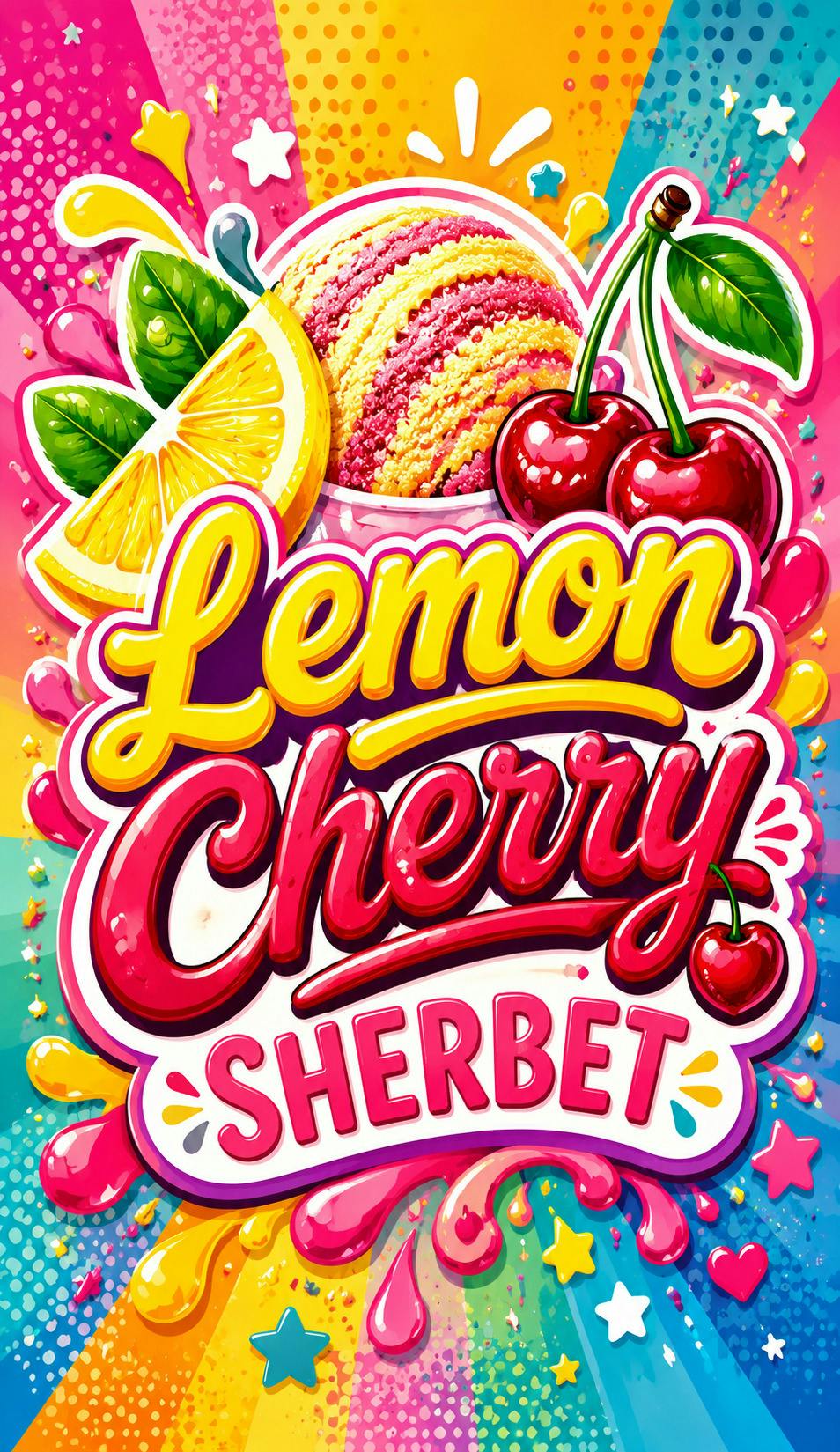 Deli - Lemon Cherry Sherbet (I) at Happy Daze