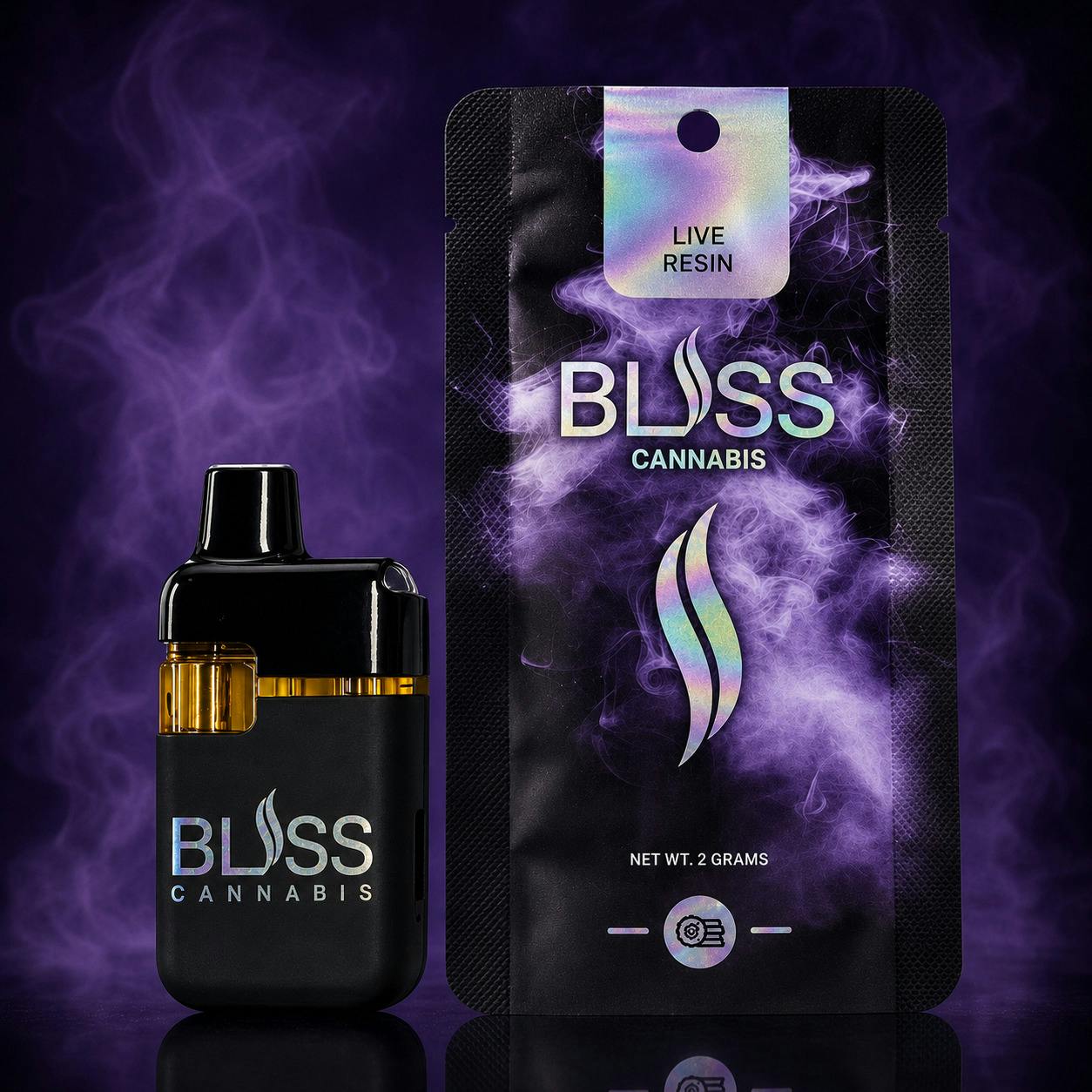 Bliss Labs - 2g Live Resin Disposable - Apple Fritter (H) cannabis product