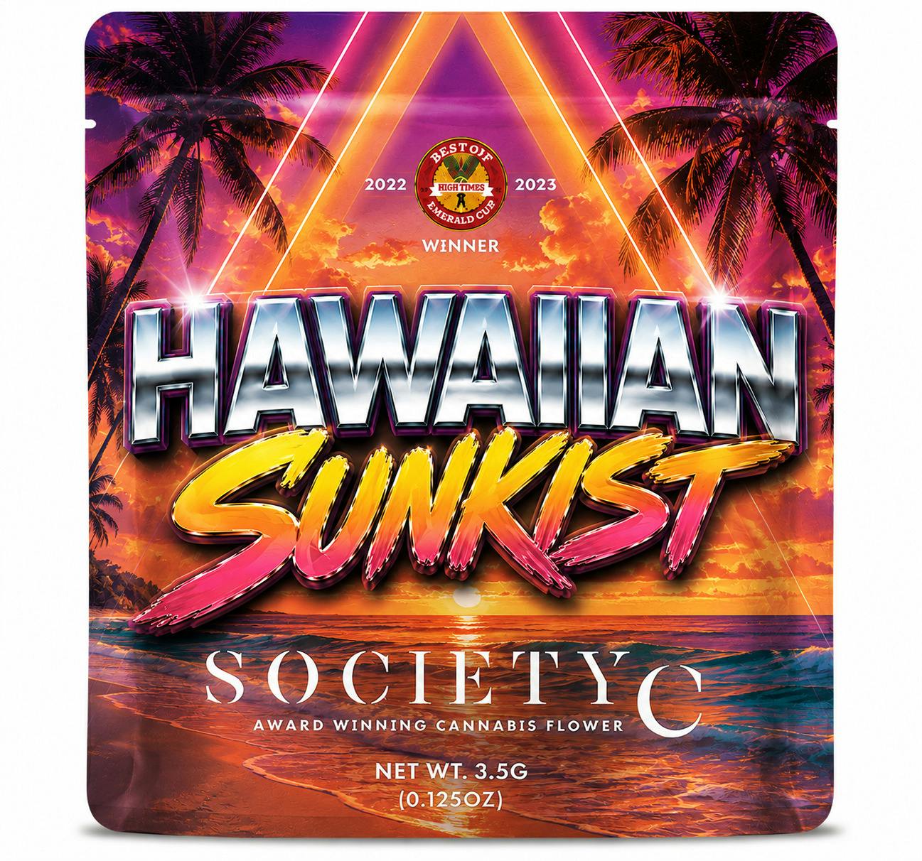 Society C - 3.5g Pre-Packed - Hawaiian Sunkist