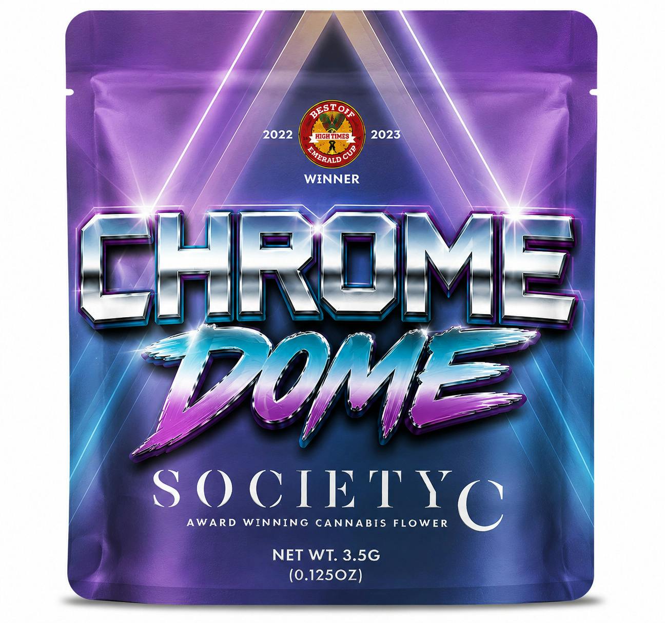 Society C - 3.5g Pre-Packed - Chrome Dome