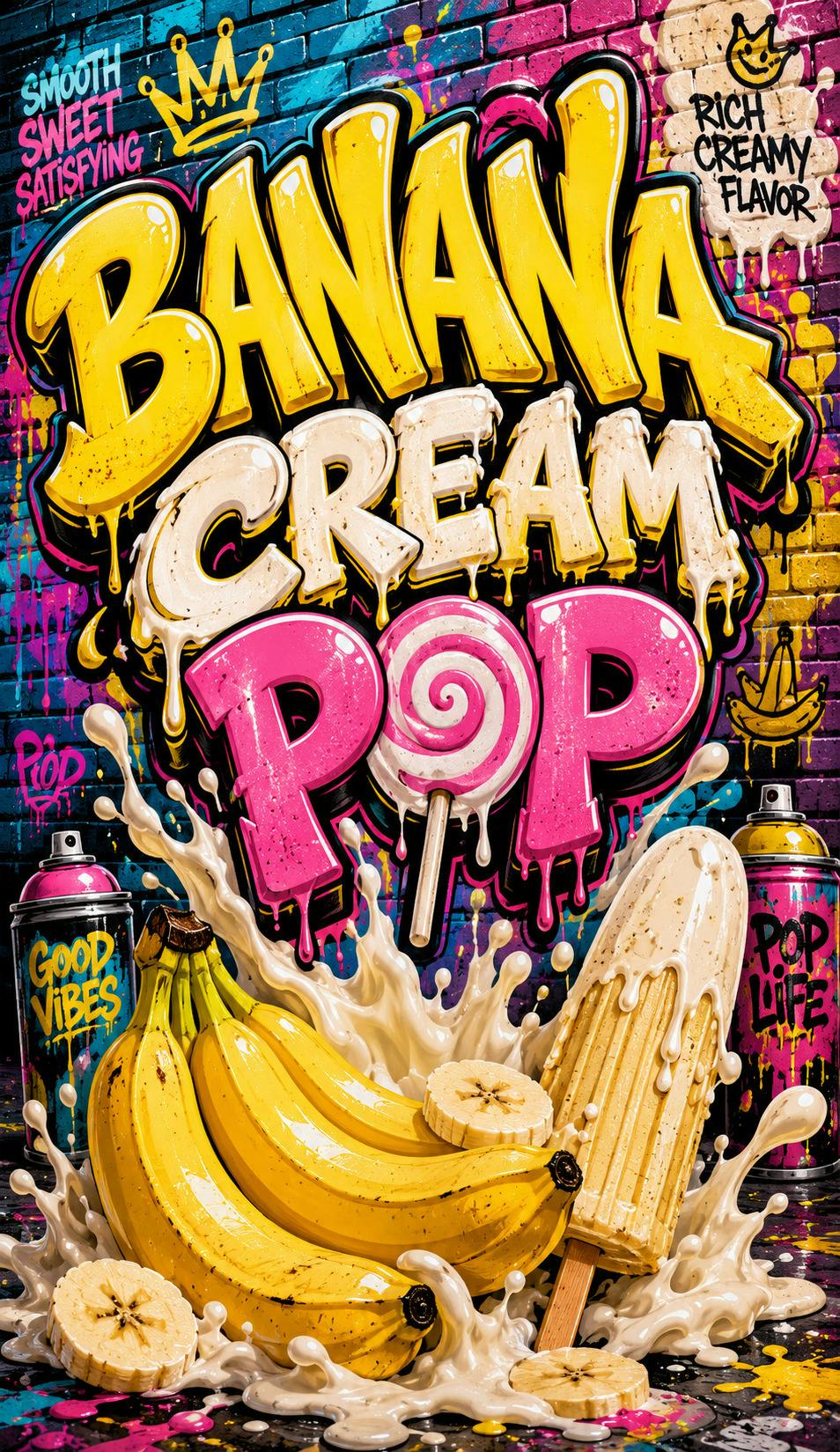 Deli - Banana Cream Pop