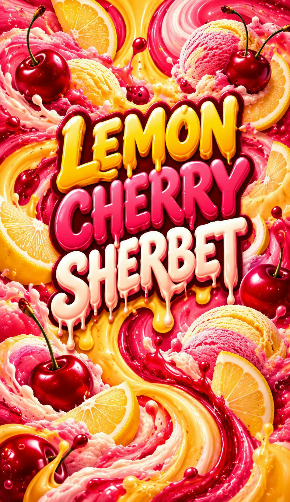 Deli - Lemon Cherry Sherbet