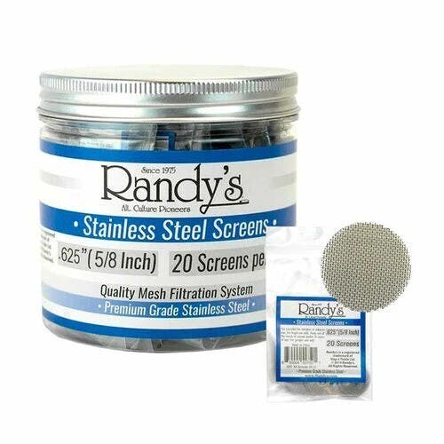 RANDYS | .625" STAINLESS STEEL SCREENS