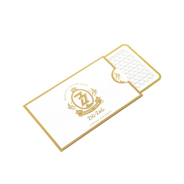 Grinder Card - Classic Medallion (White/Gold)
