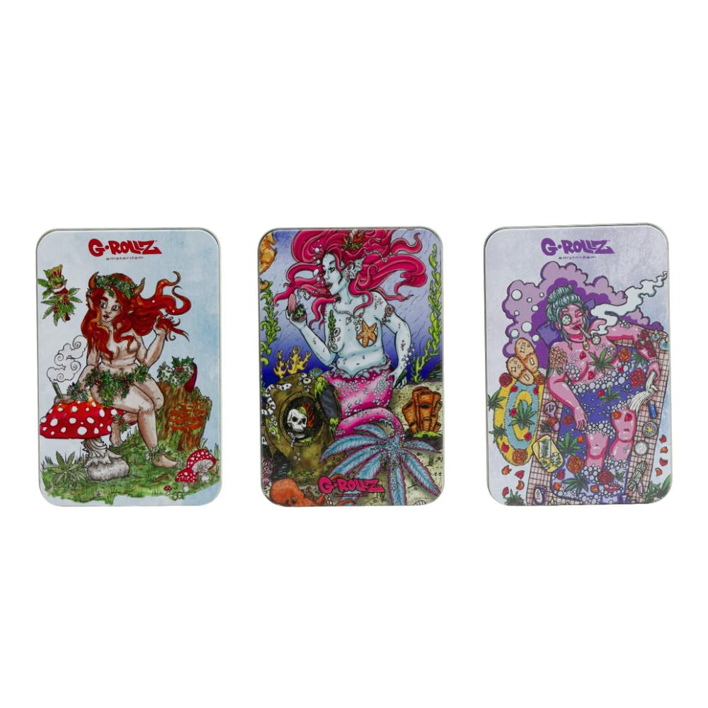Metal Storage Boxes - Large - Nature's Mother - Assorted