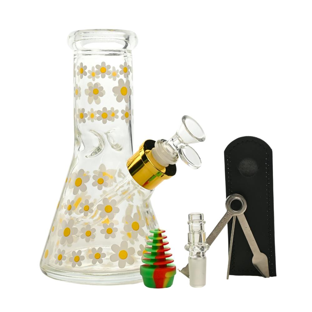 Daisy Dream 9-in-1 Dab Kit - 8" - White
