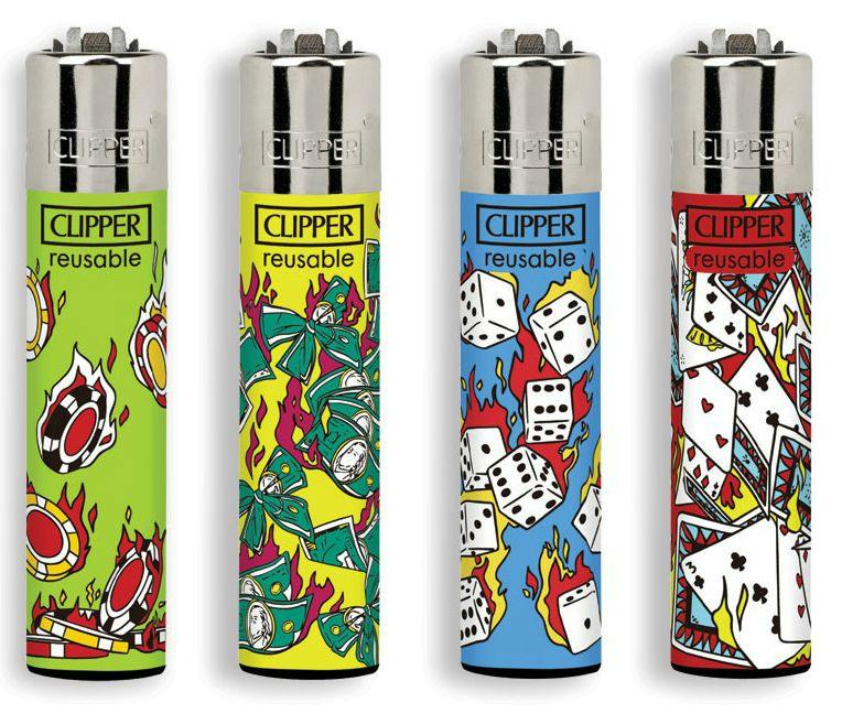 Lighters - Classic Large - Luck on Fire