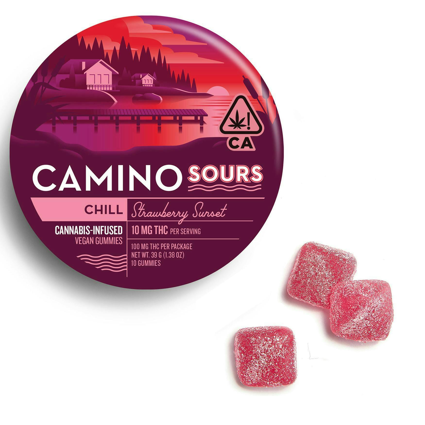 CAMINO — Strawberry Sunset Sour - Strawberry Sunset