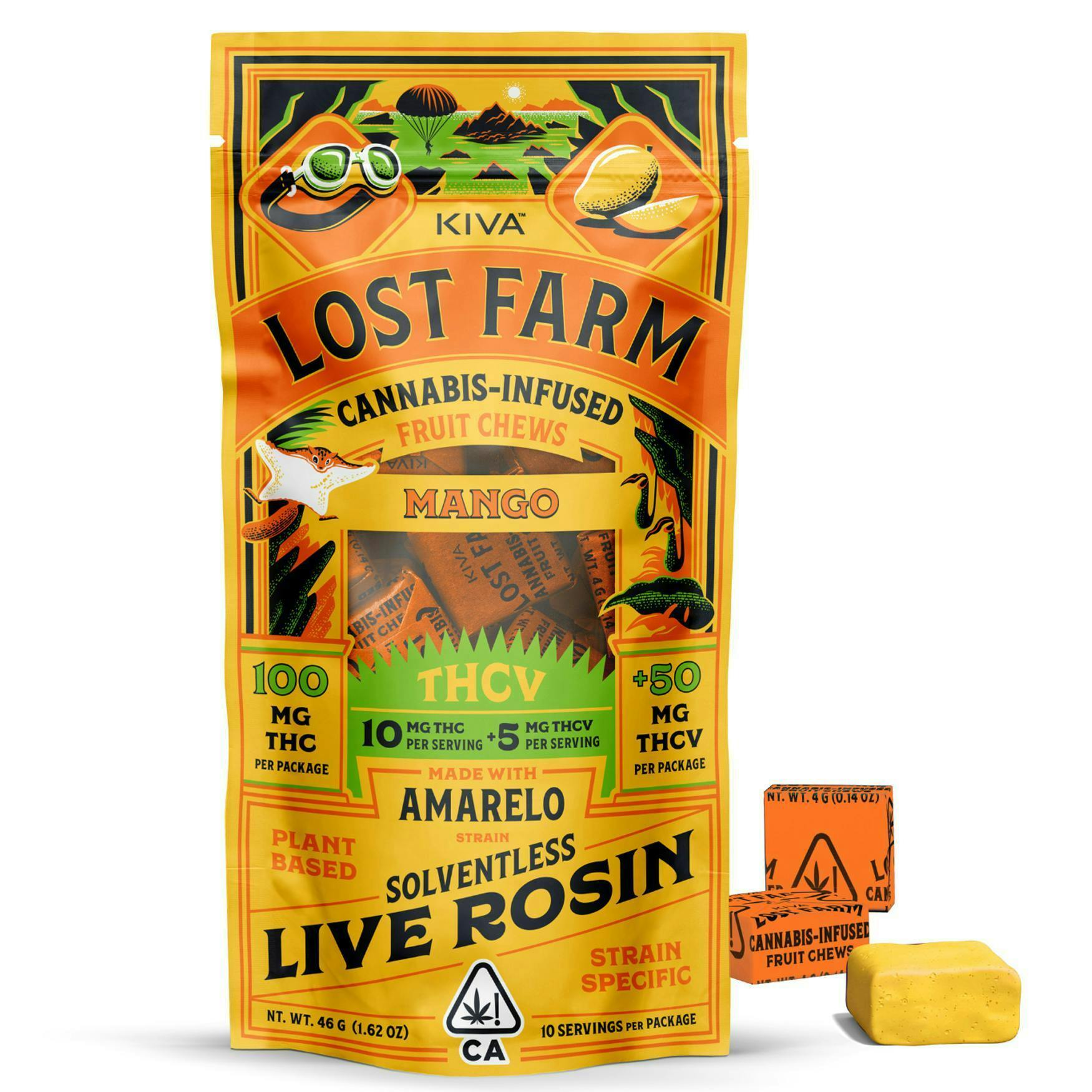 Lost Farm - — Mango Fruit Chews - Jack Herer
