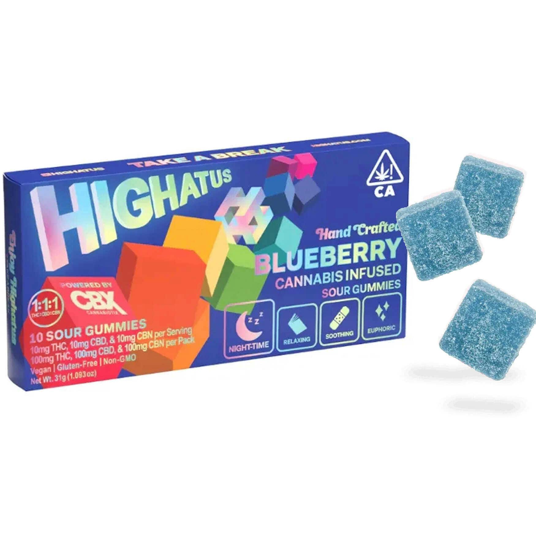 Cannabiotix - Blueberry 1:1:1 (I) THC:CBD:CBN - Highatus - Blueberry CBN (I)