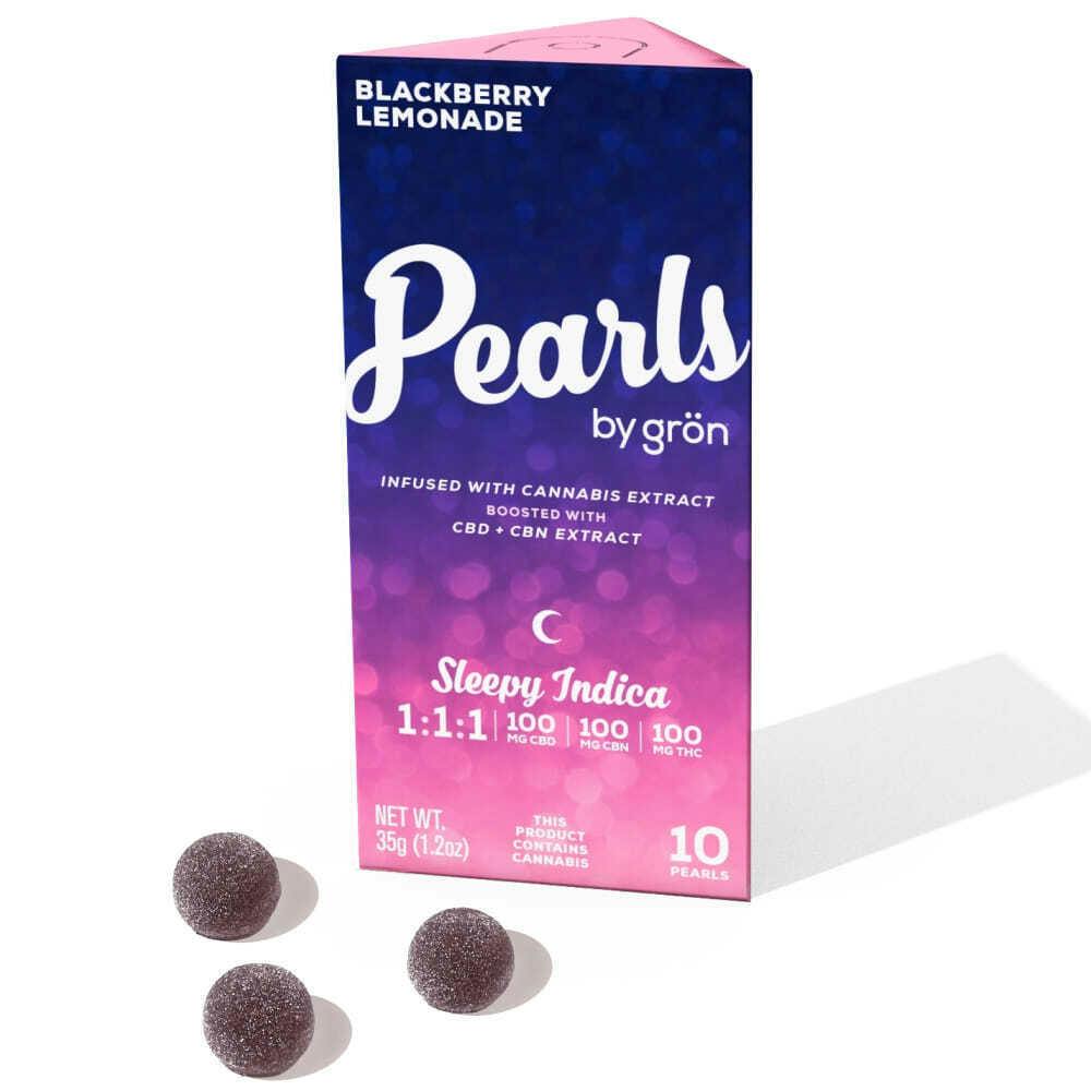 Blackberry Lemonade CBD:CBN:THC 1:1:1 (I) - Pearl Gummies - Blackberry Lemonade (I)
