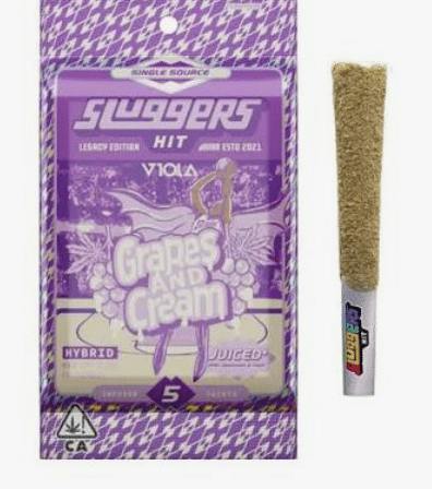 Grapes and Cream (H) - 0.7g Infused Preroll * EVERYDAY* - Grapes and Cream (H)