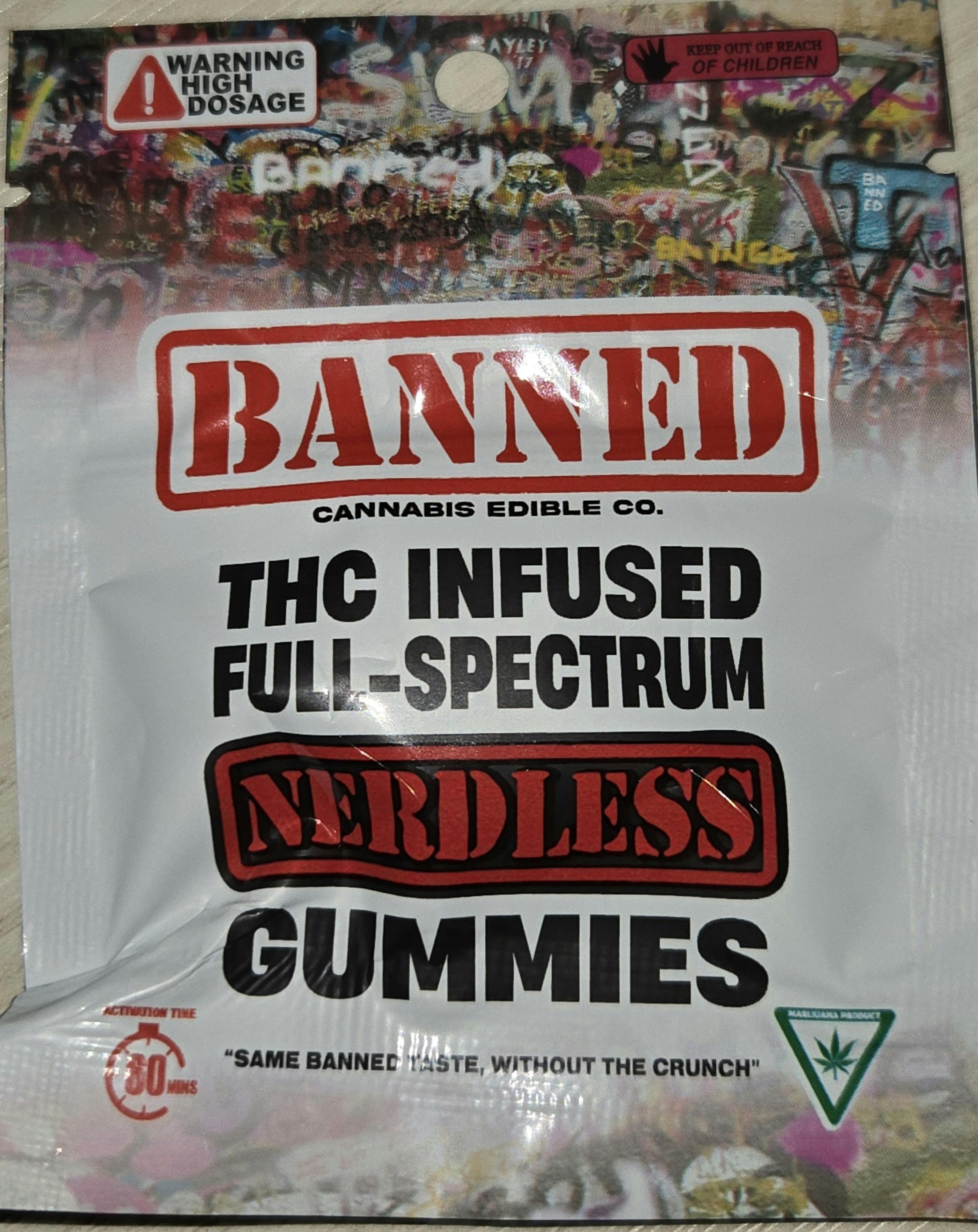 Banned - Gummies - Singles Nerdless Berry Melon - 200mg - 1pk