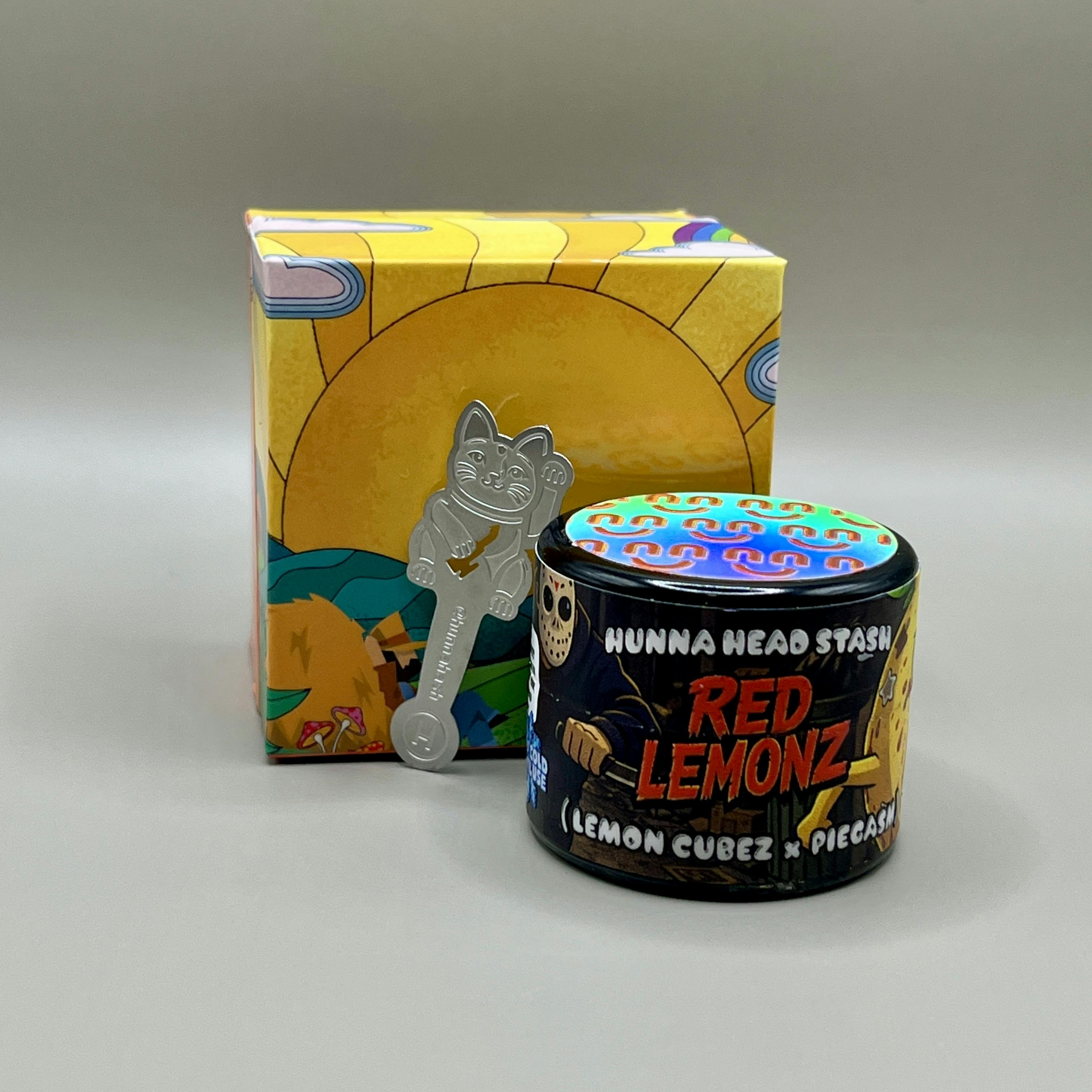 Hunna Hash - Head Stash Single Source - Live Rosin 2g - Red Lemon