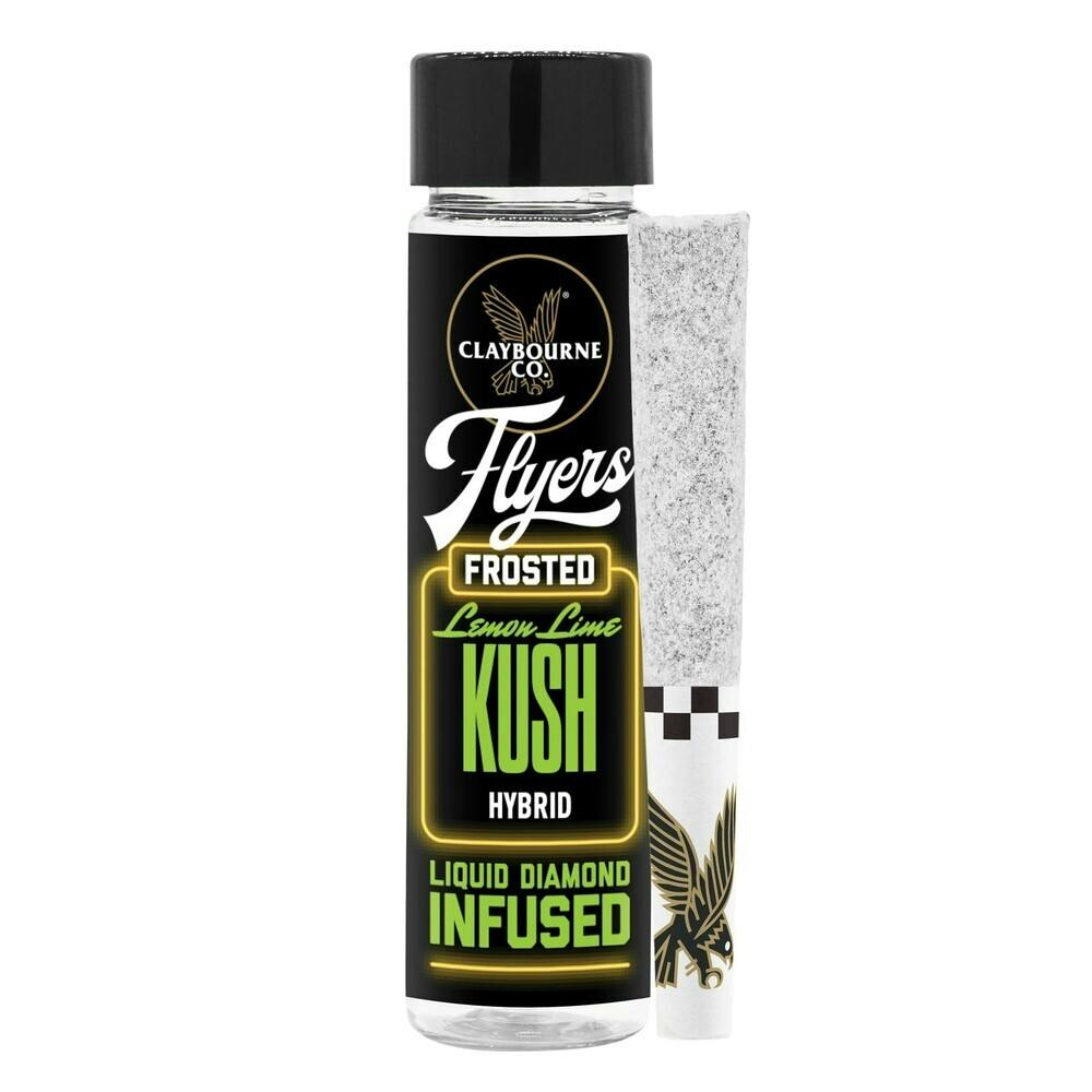 Claybourne: Frosted Flyer - Lemon Lime Kush