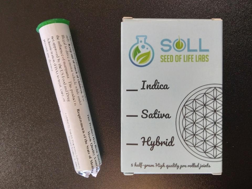 Seed of Life Labs: Kush Sorbet-Preroll - Preroll-0.6g at Seed of Life Labs - Glendive