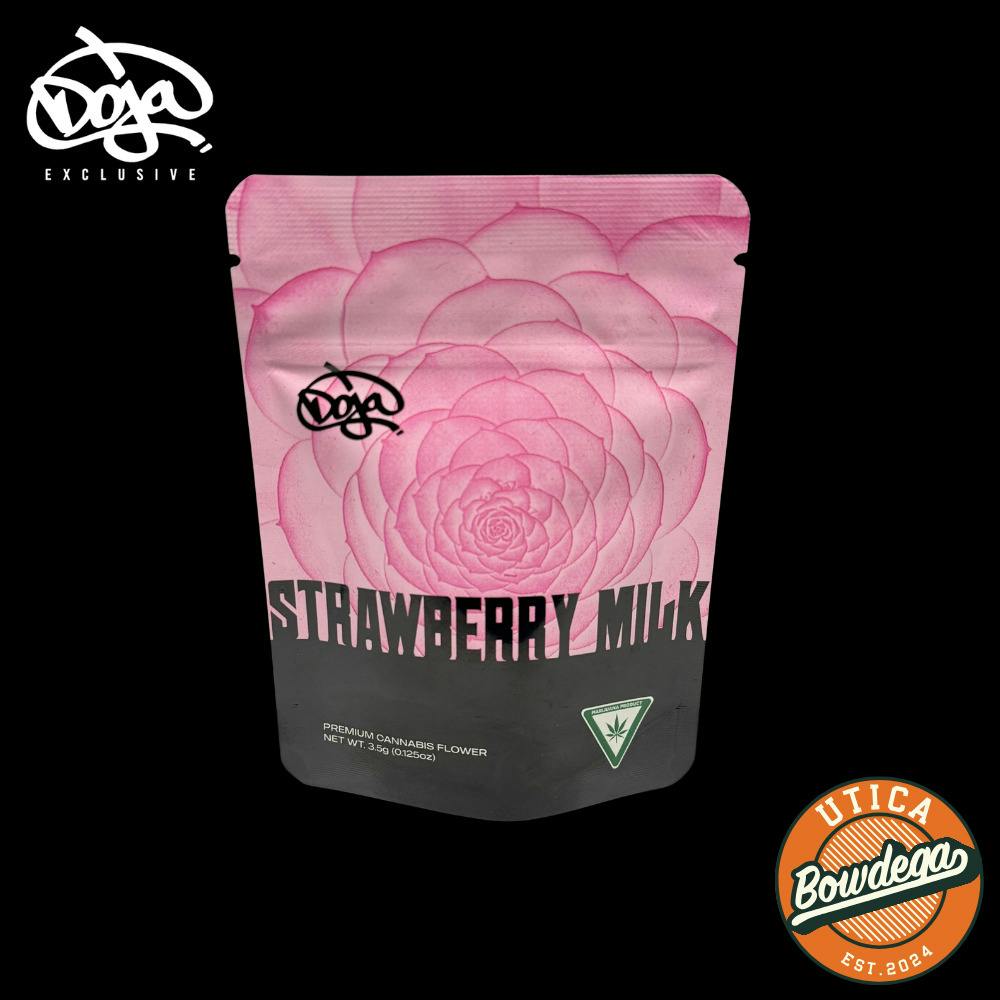 Doja | 3.5g Prepackaged Flower | Strawberry Milk cannabis product