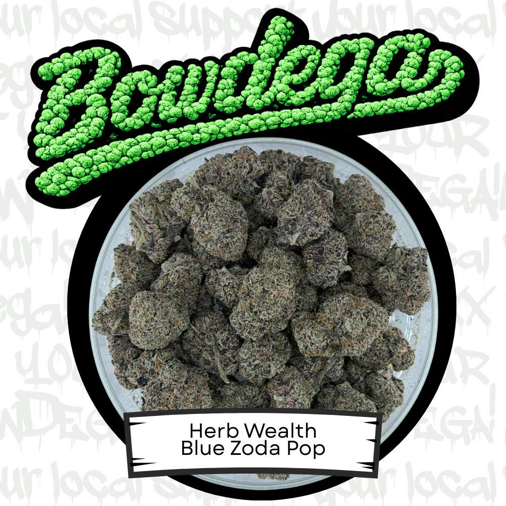 Herb Wealth | Blue Zoda Pop cannabis product