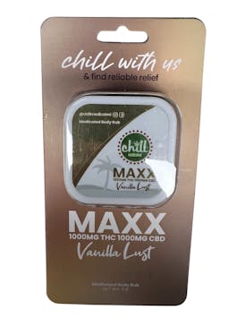 Chill Medicated | On The Go 1000mg 1:1 | Vanilla Lust MAXX
