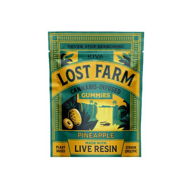 Lost Farms | 200mg Live Resin Gummies | Raspberry
