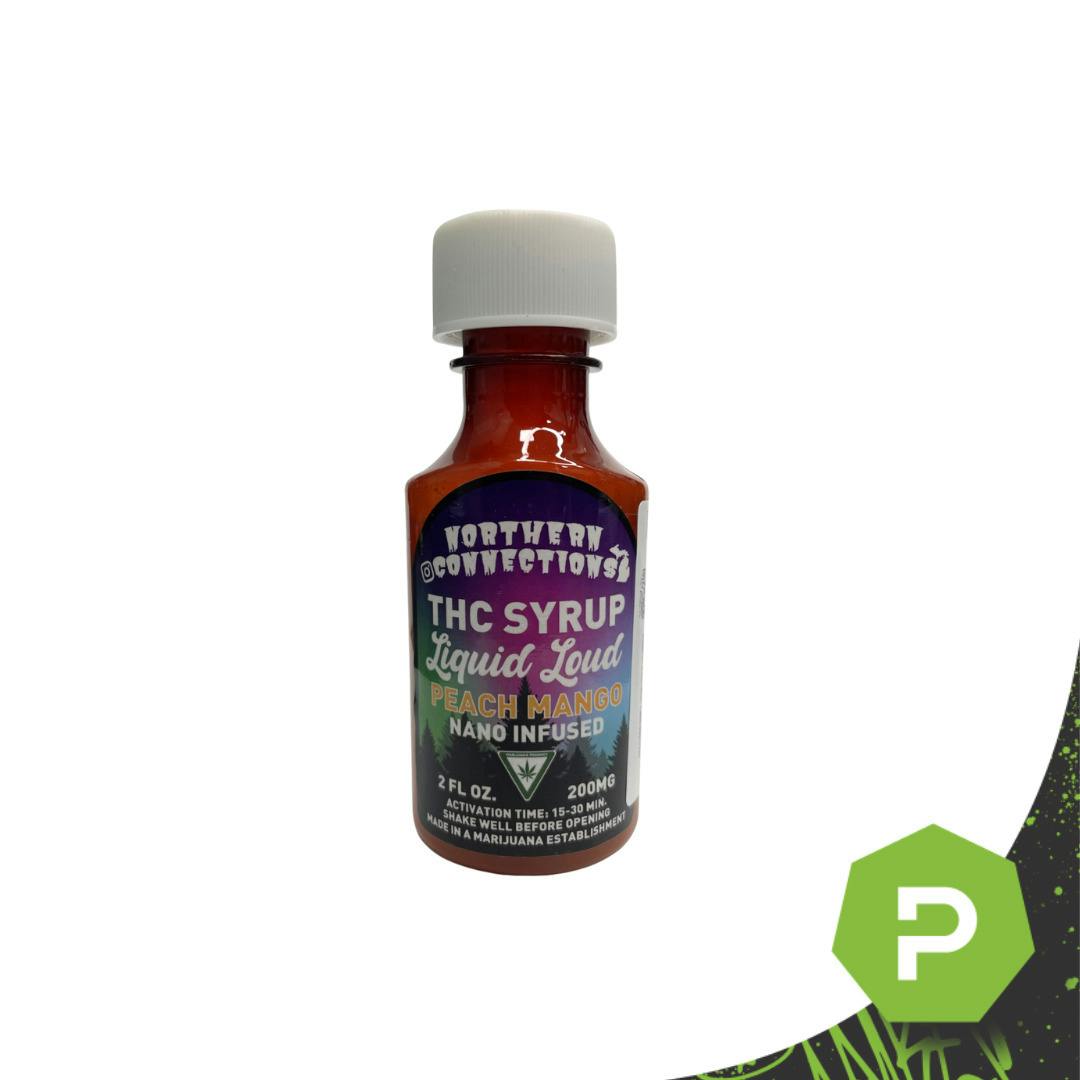 Northern Connections | 200mg Liquid Loud Syrup | Peach Mango