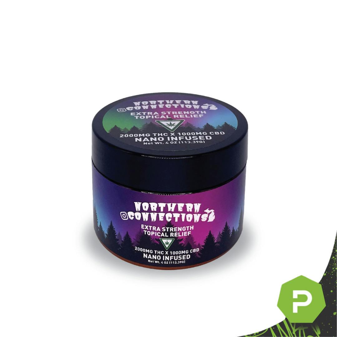 Northern Connections | 3000mg Topical 2:1 THC:CBD | Original