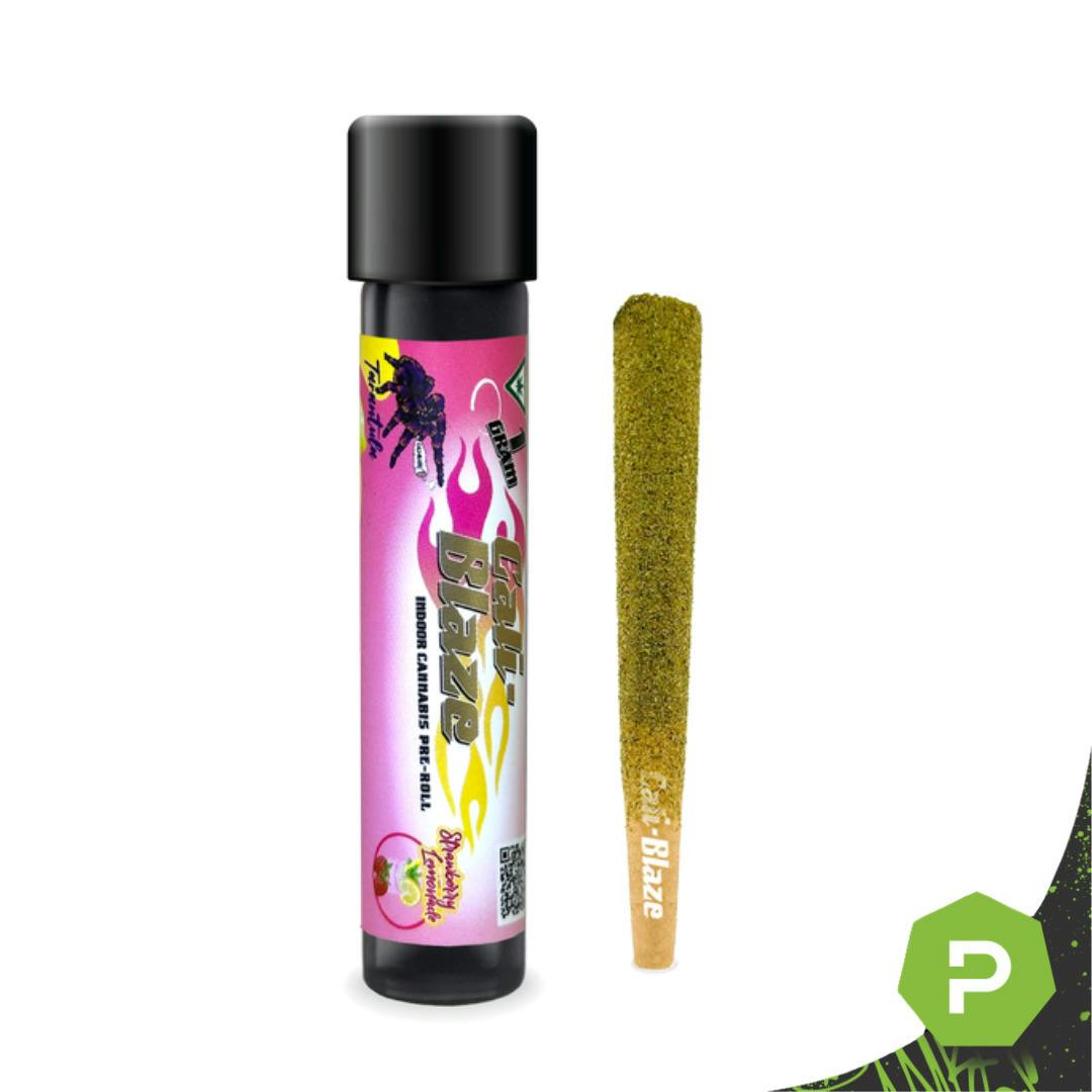 Cali Blaze | 1g Tarantula Preroll | Strawberry Lemonade