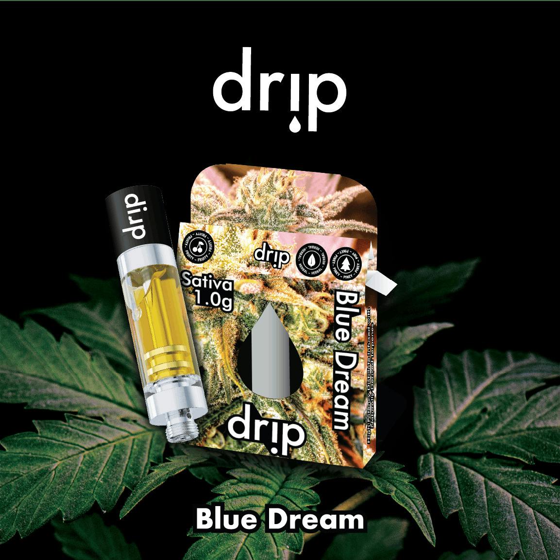 Drip | 1g 510 Cartridge | Blue Dream