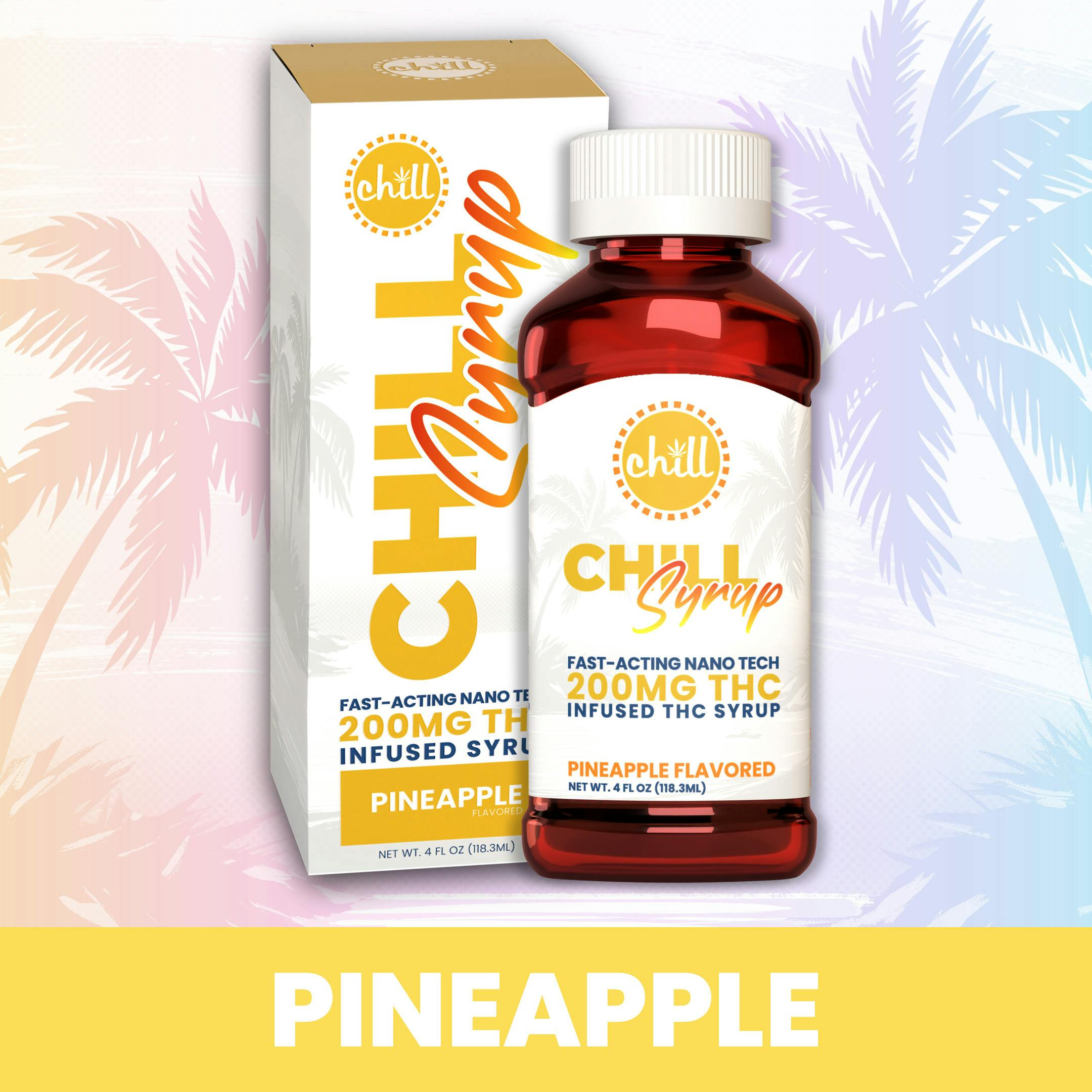Chill Medicated | 200mg Syrup | Island Twist