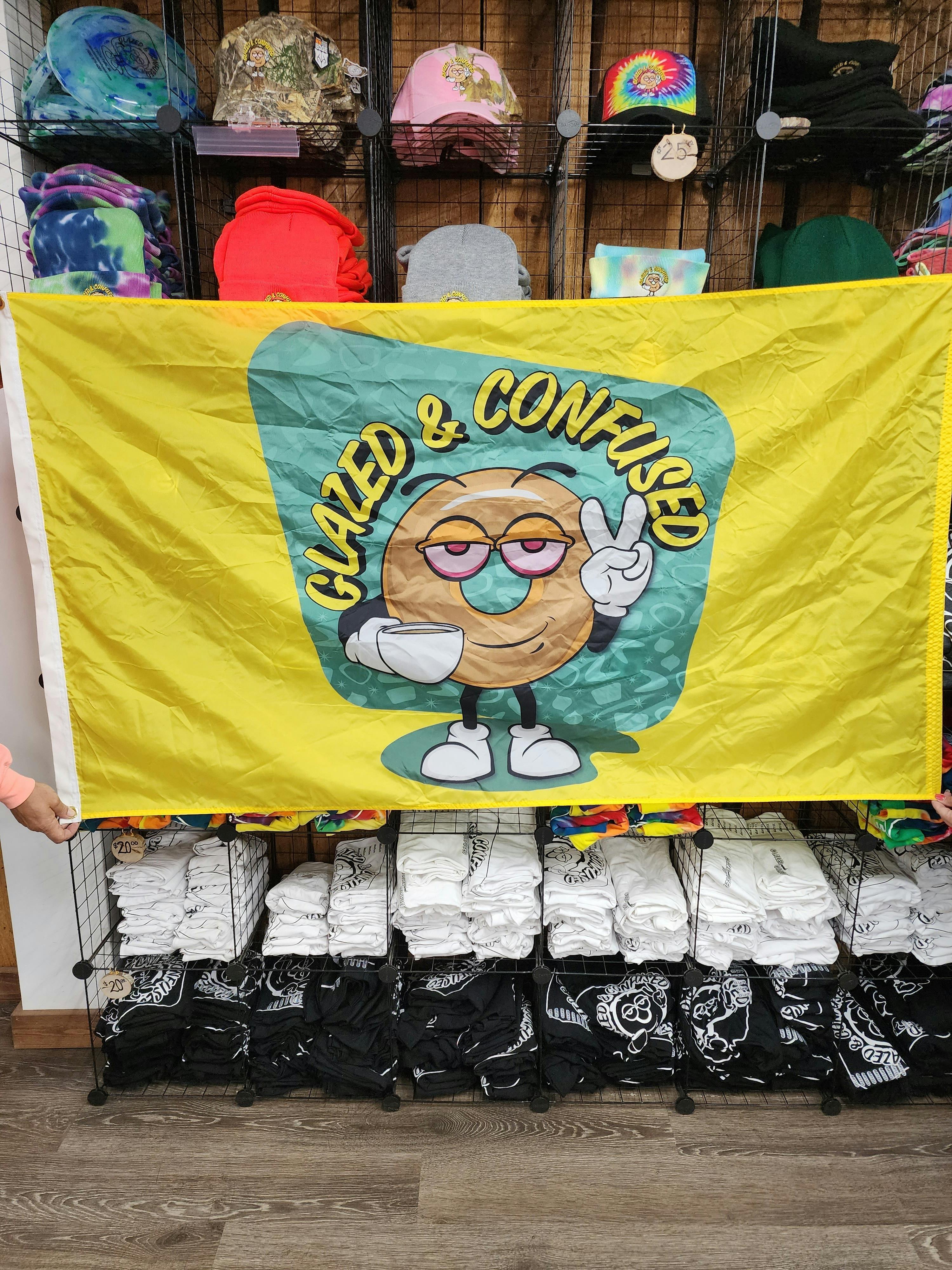 Glazed Gear - Banner Flag - (3' x 5')